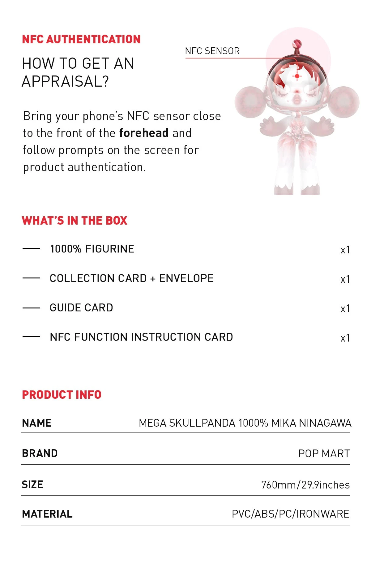 MEGA α SKULLPANDA 1000% MIKA NINAGAWA - Image 12