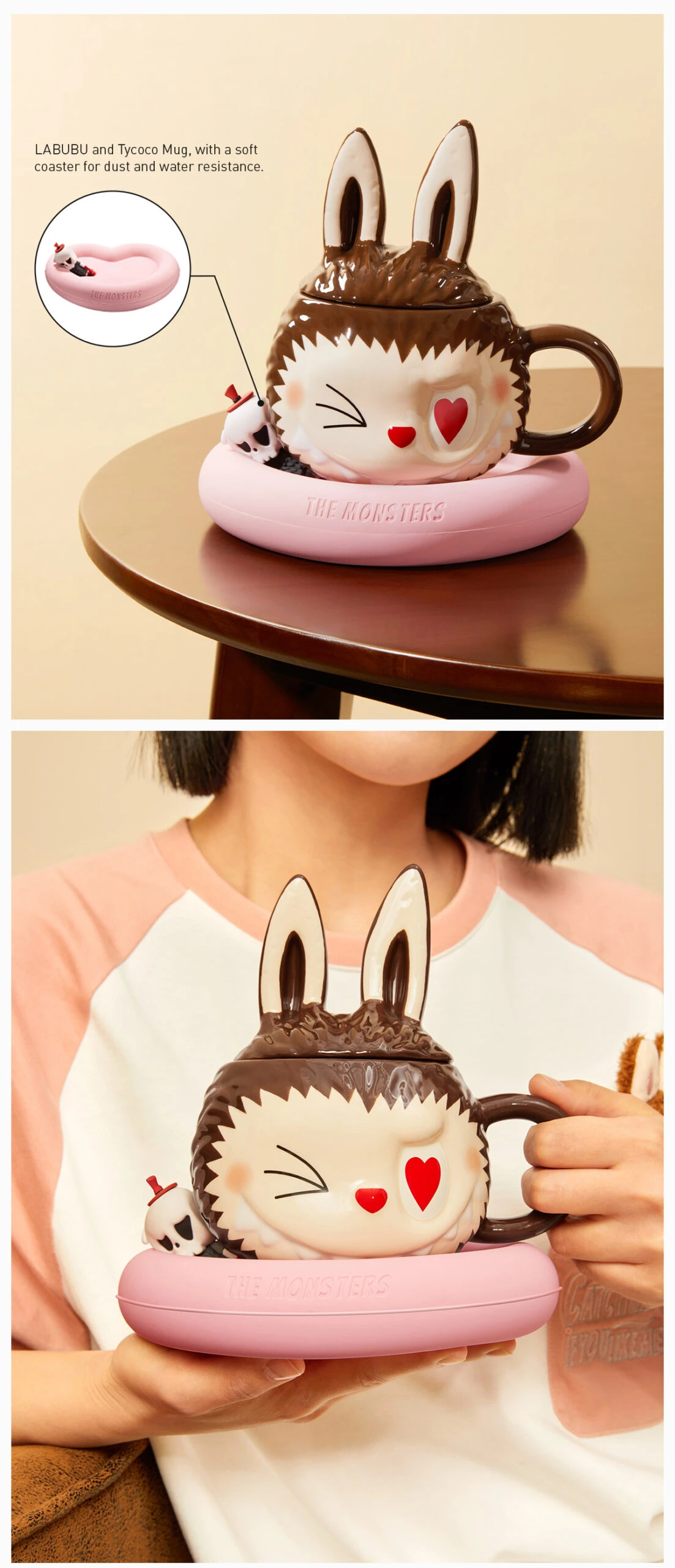 THE MONSTERS Catch Me If You Like Me Series-Ceramic Cup - Image 6