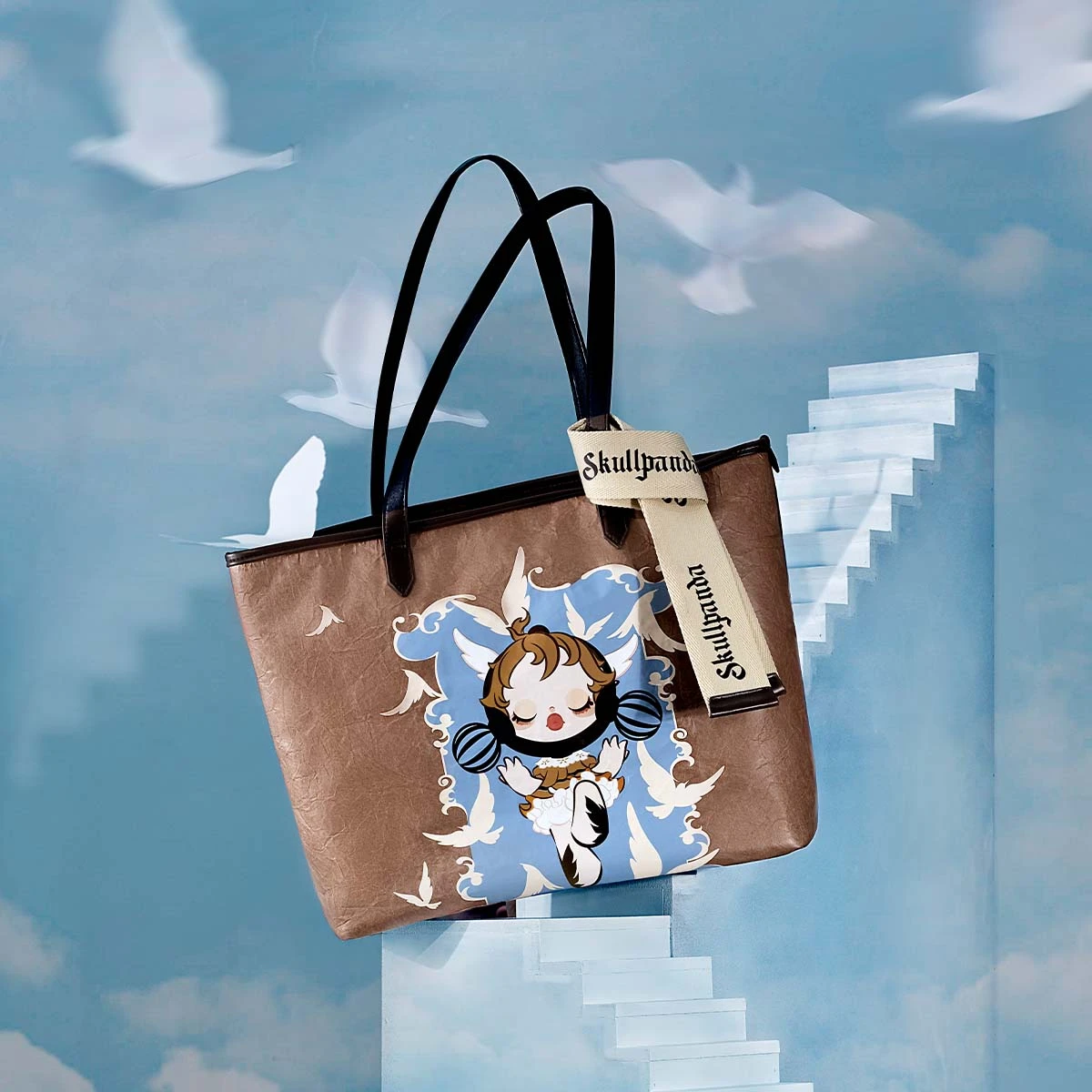 SKULLPANDA Image Of Reality Series-Tyvek Paper Bag - Image 4