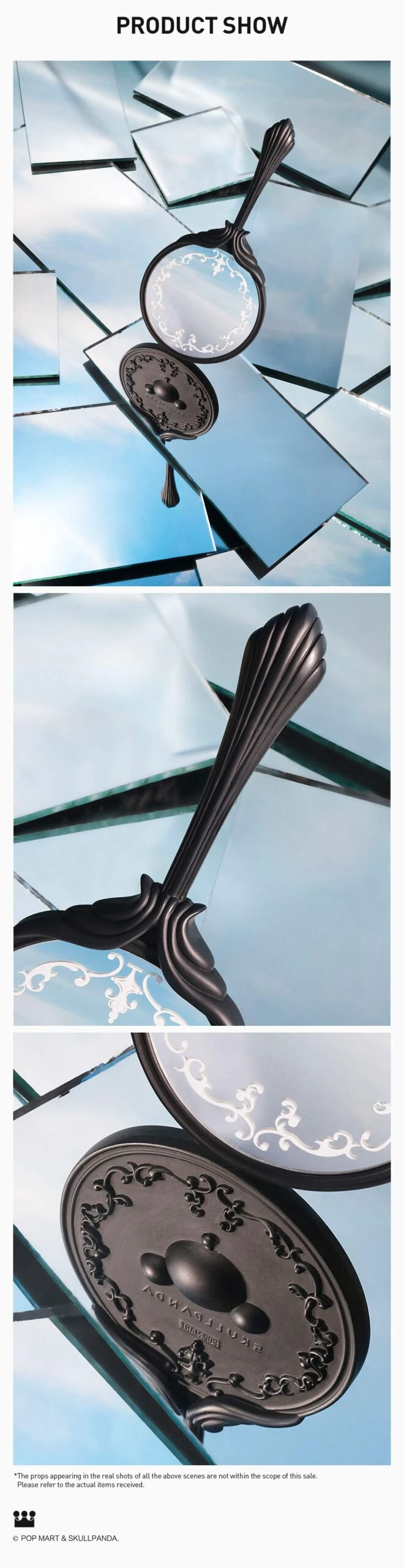 SKULLPANDA Image Of Reality Series-Handheld Mirror - Image 5