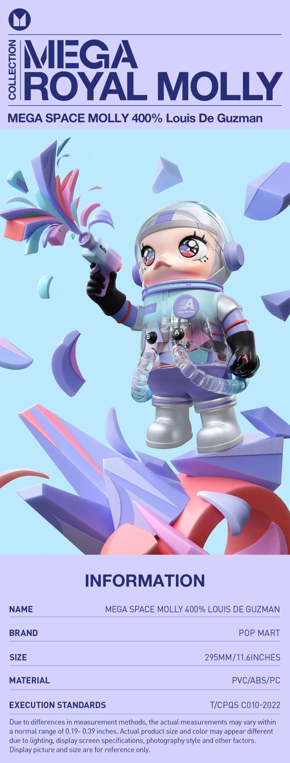 MEGA SPACE MOLLY 400% Louis De Guzman - Image 9