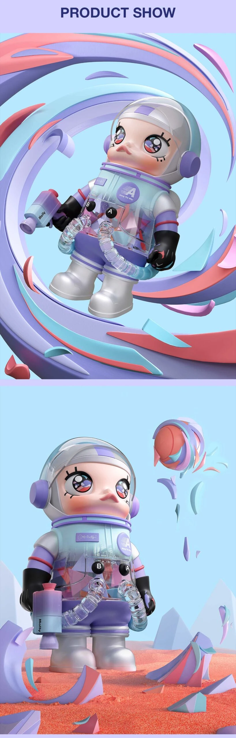 MEGA SPACE MOLLY 400% Louis De Guzman - Image 11