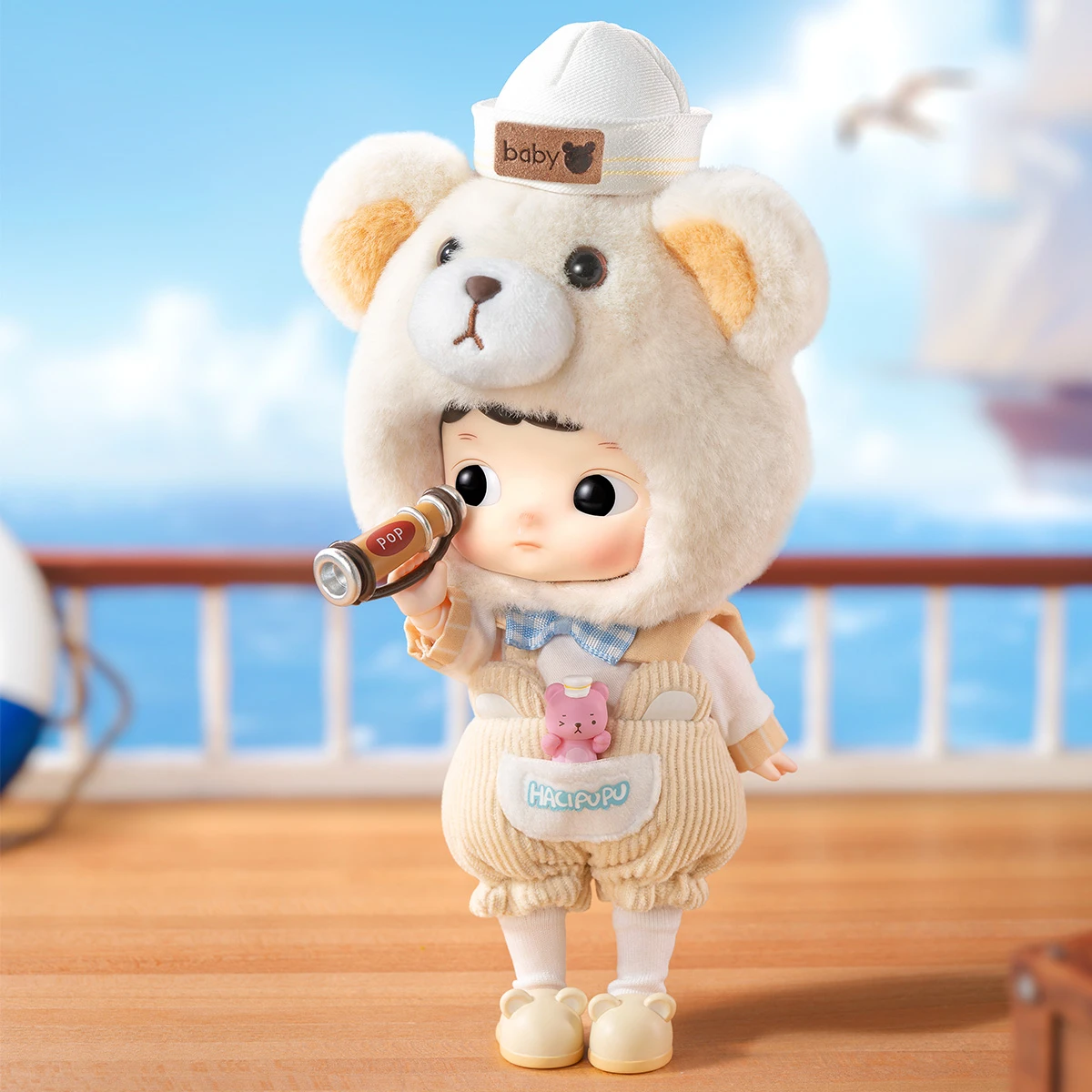 HACIPUPU Captain Bear Action Figure - Image 3