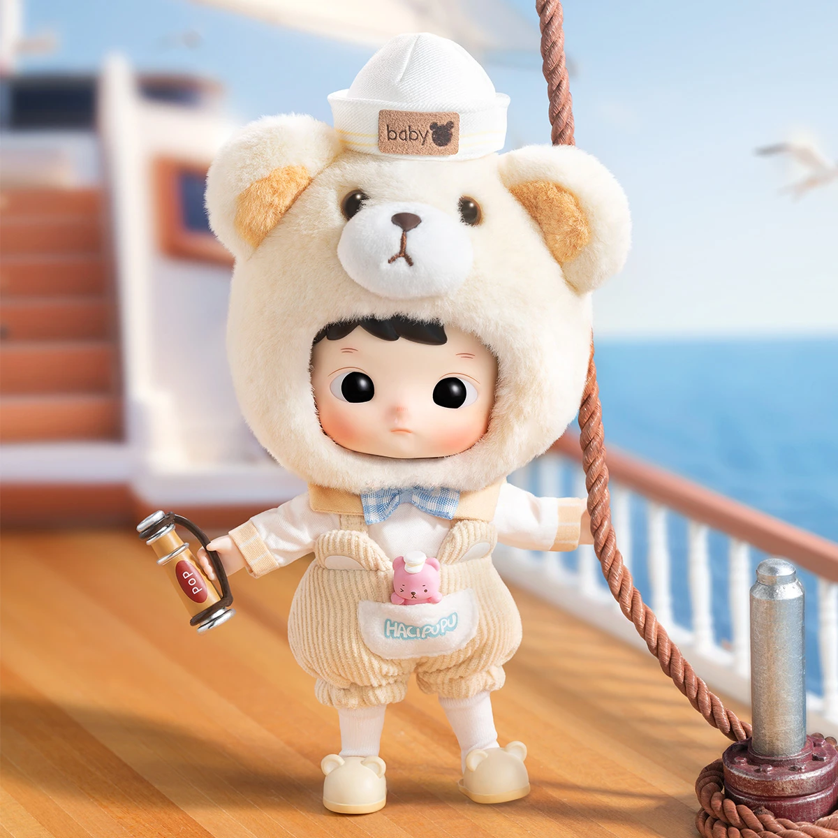 HACIPUPU Captain Bear Action Figure - Image 4