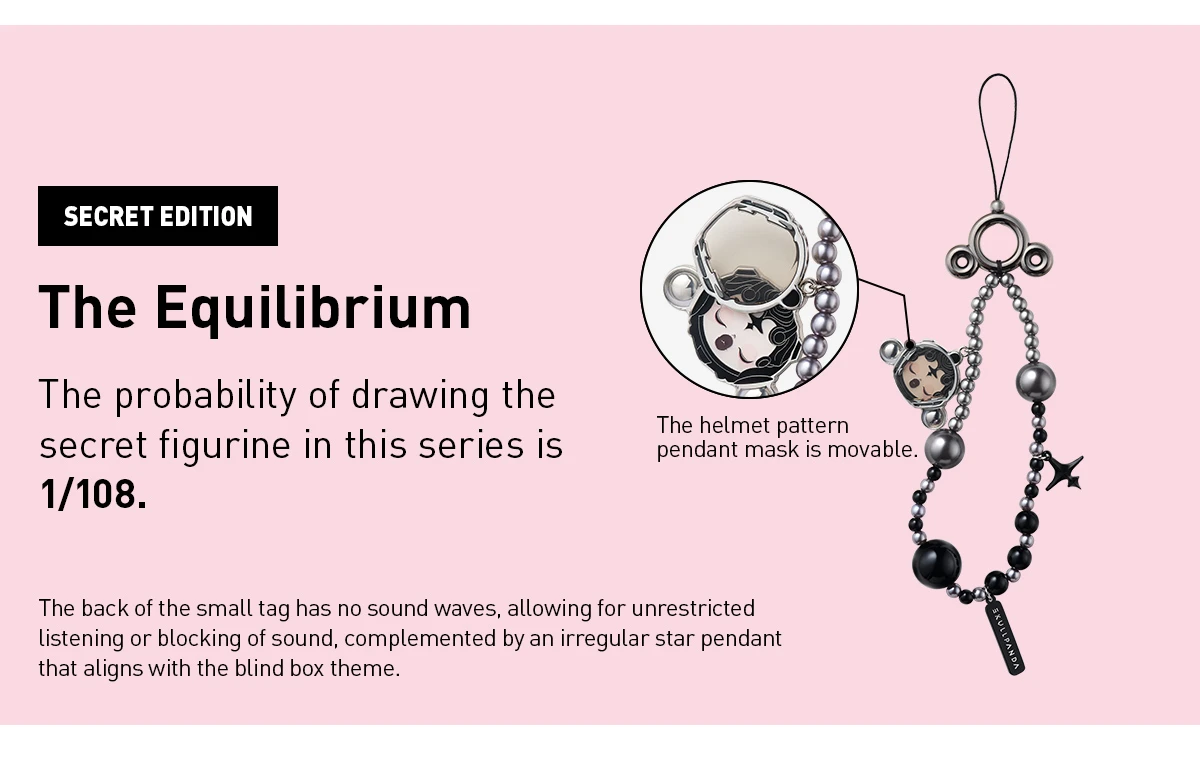 SKULLPANDA The Sound Series Phone Chain - Image 17