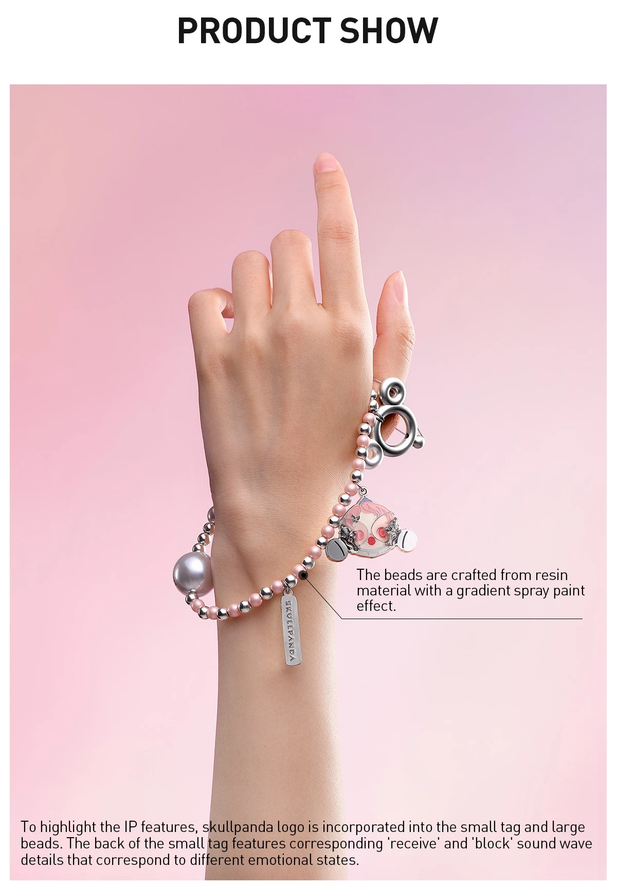 SKULLPANDA The Sound Series Phone Chain - Image 20