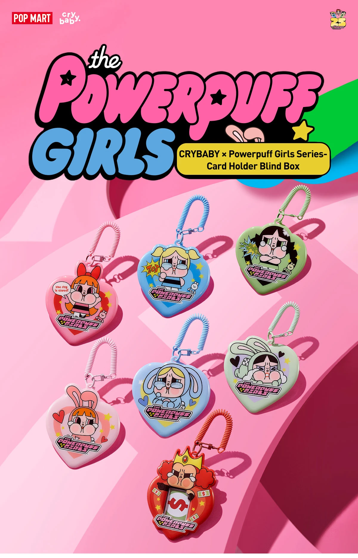 CRYBABY× Powerpuff Girls Series-Card Holder Blind Box - Image 12