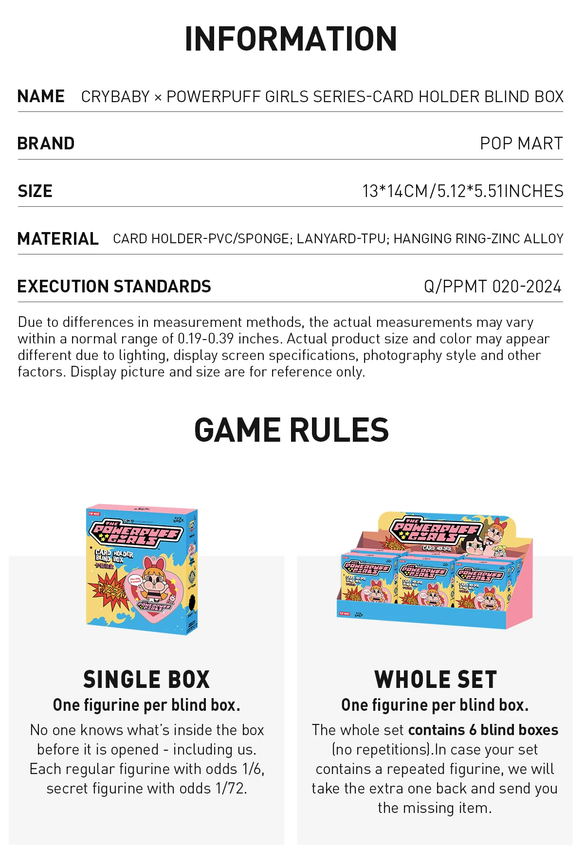 CRYBABY× Powerpuff Girls Series-Card Holder Blind Box - Image 15