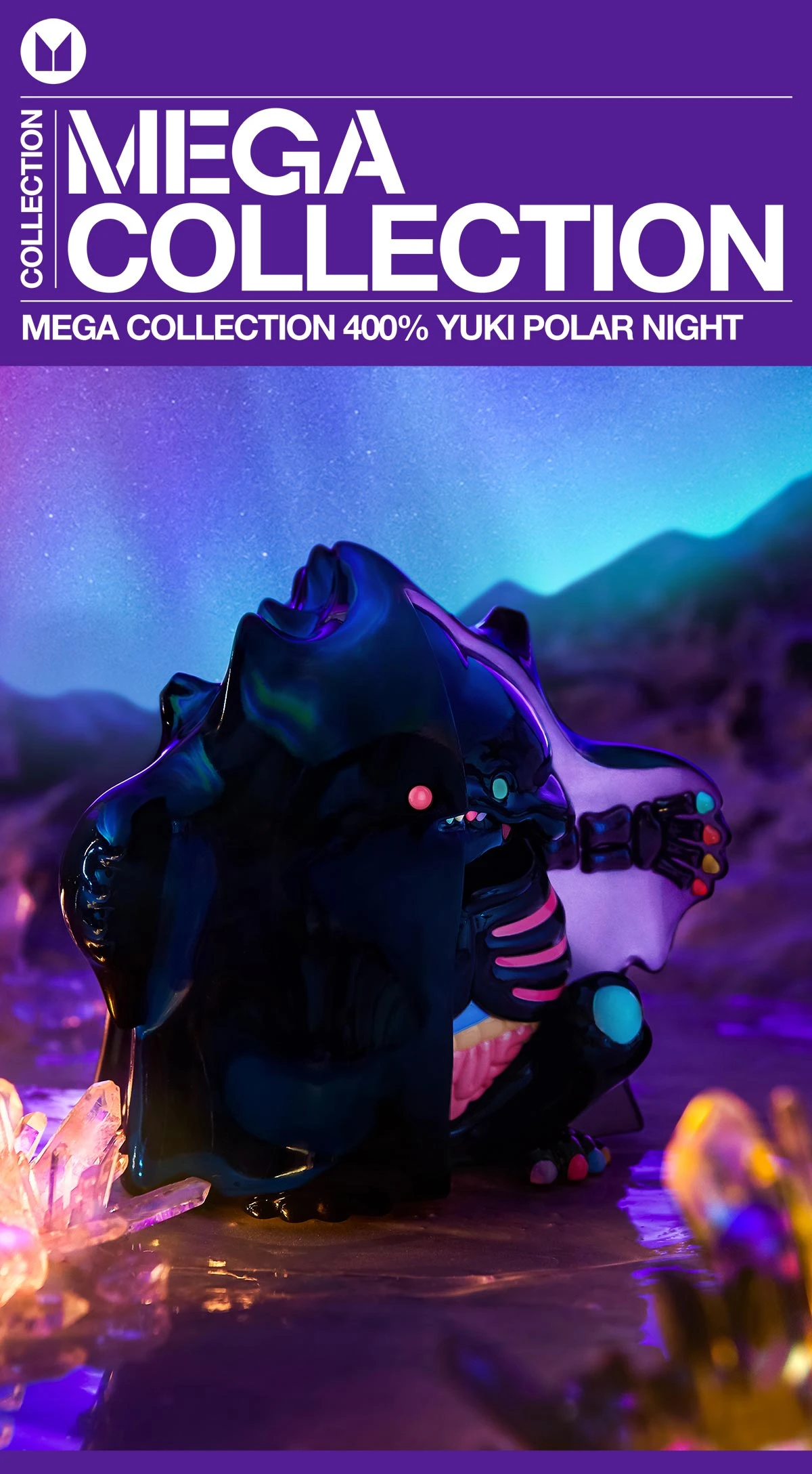 MEGA COLLECTION 400% YUKI POLAR DAY YUKI POLAR NIGHT - Image 5