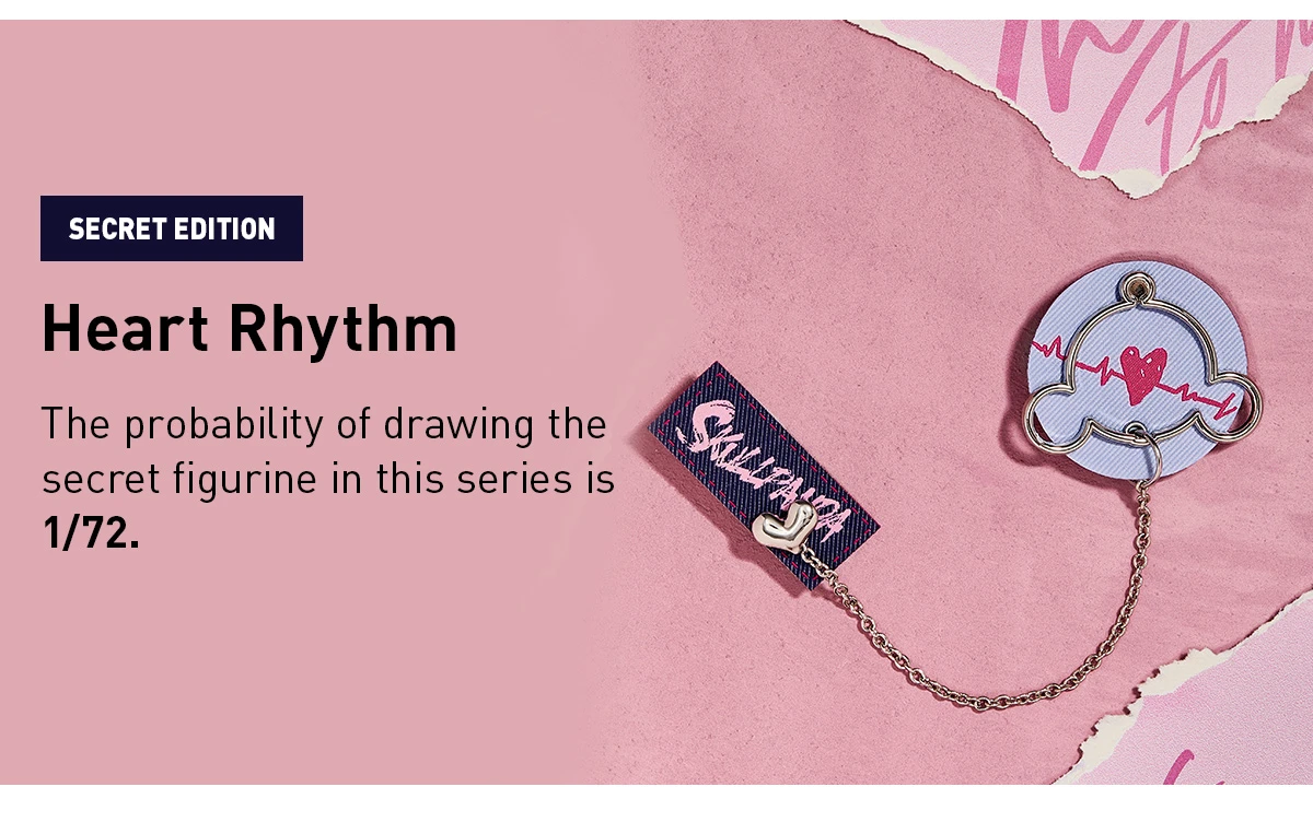 SKULLPANDA CHEERS TO MYSELF SERIES-Badge Pendant Blind Box - Image 13