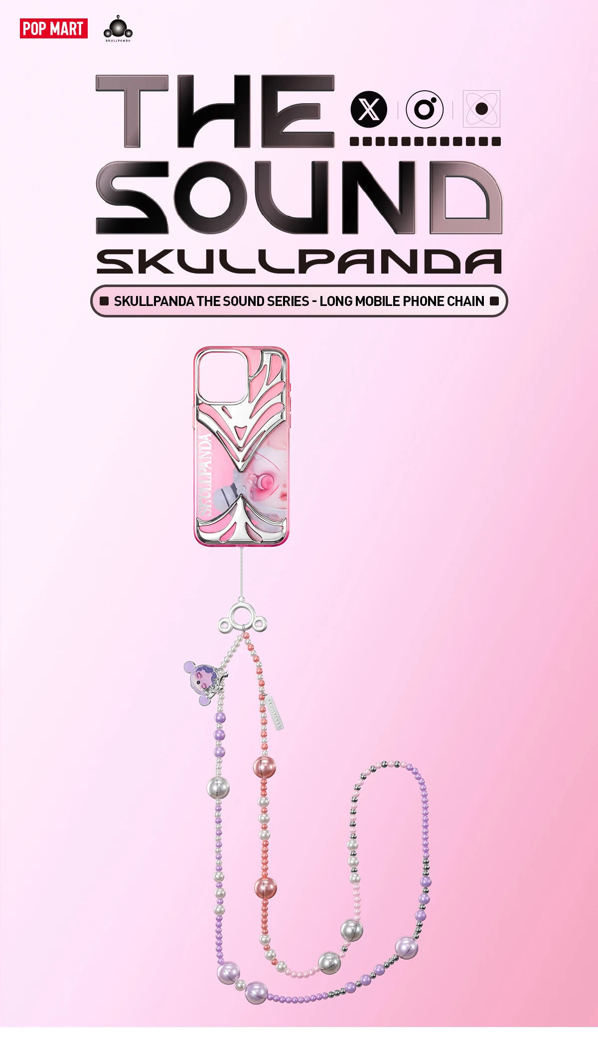 SKULLPANDA The Sound Series Long Mobile Phone Chain - Image 10