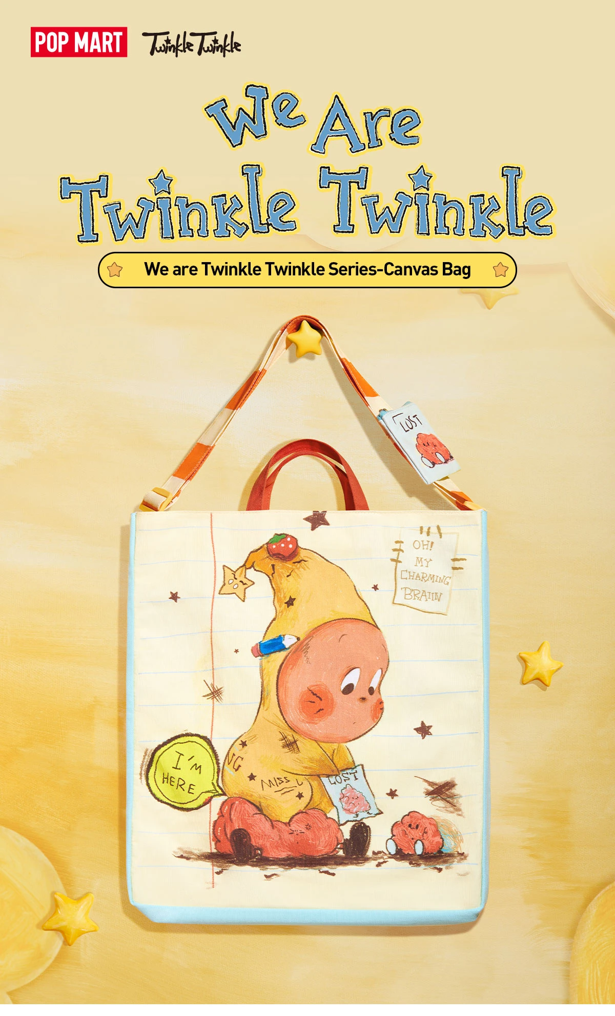 We Are Twinkle Twinkle Series-Canvas Bag - Image 9