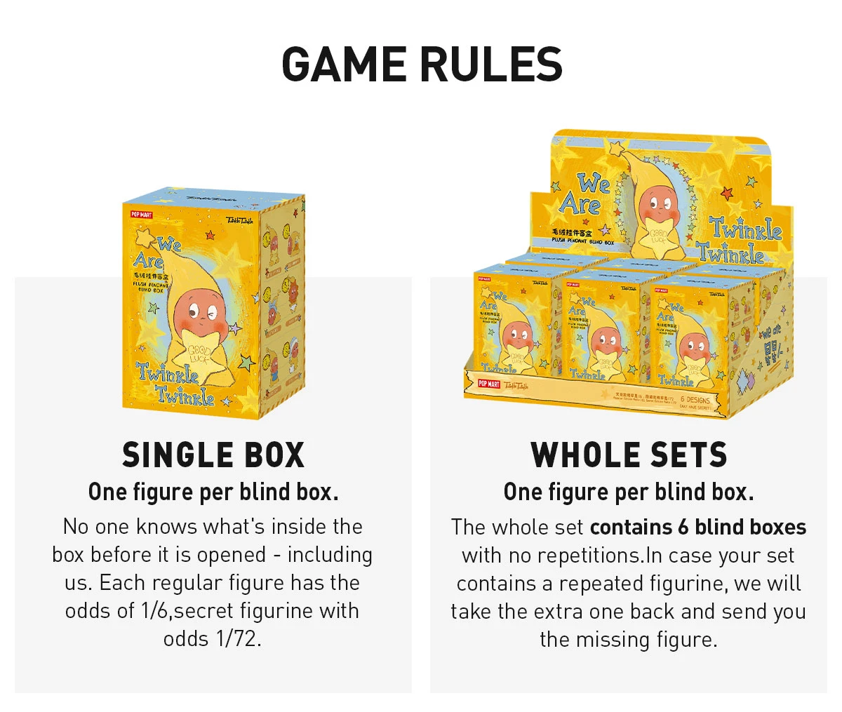 We Are Twinkle Twinkle Series-Plush Pendant Blind Box - Image 17