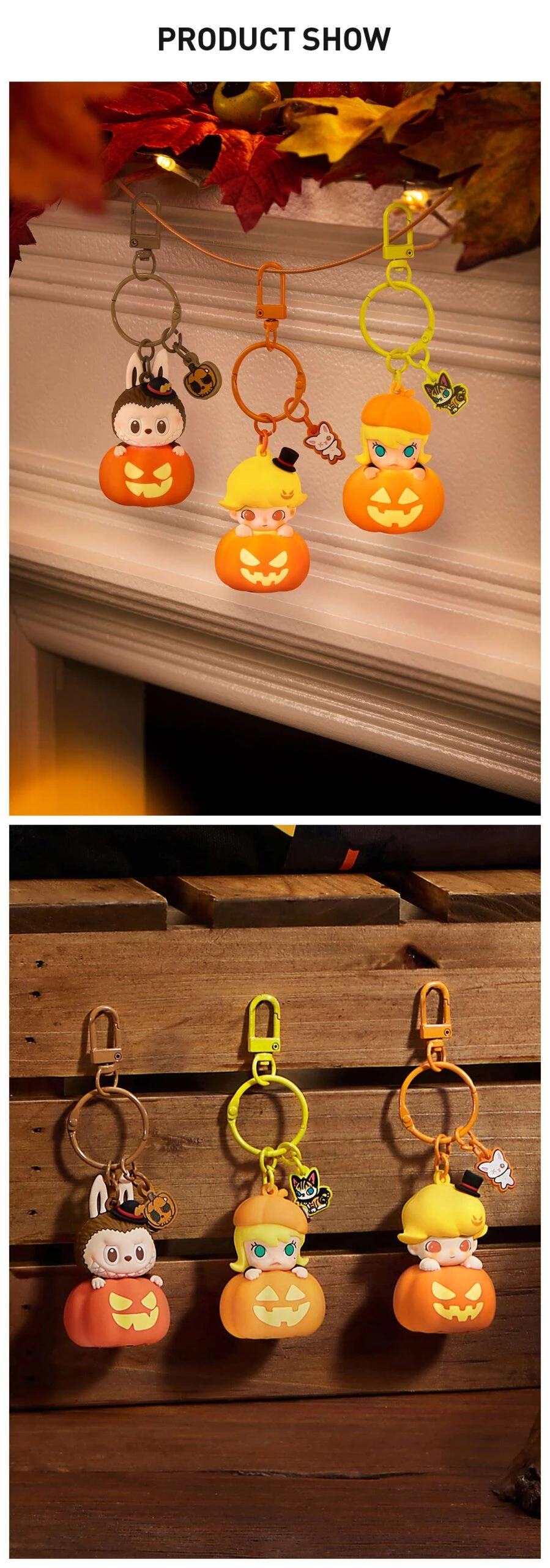 Happy Halloween Party Series- Luminous Pumpkin Pendant - Image 9