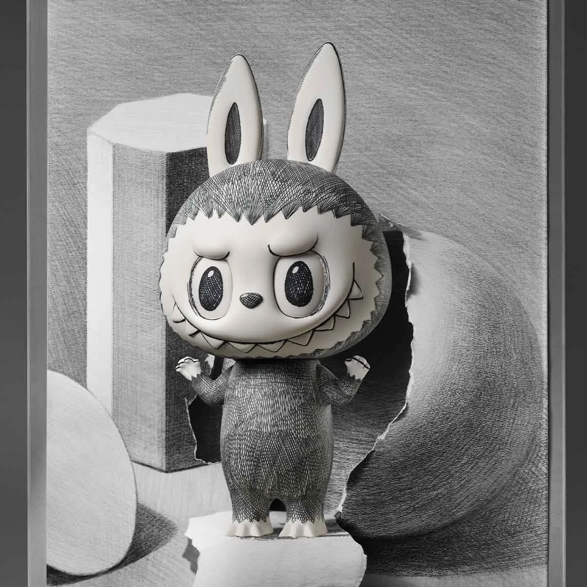 MEGA LABUBU 1000% Sketch - Image 8