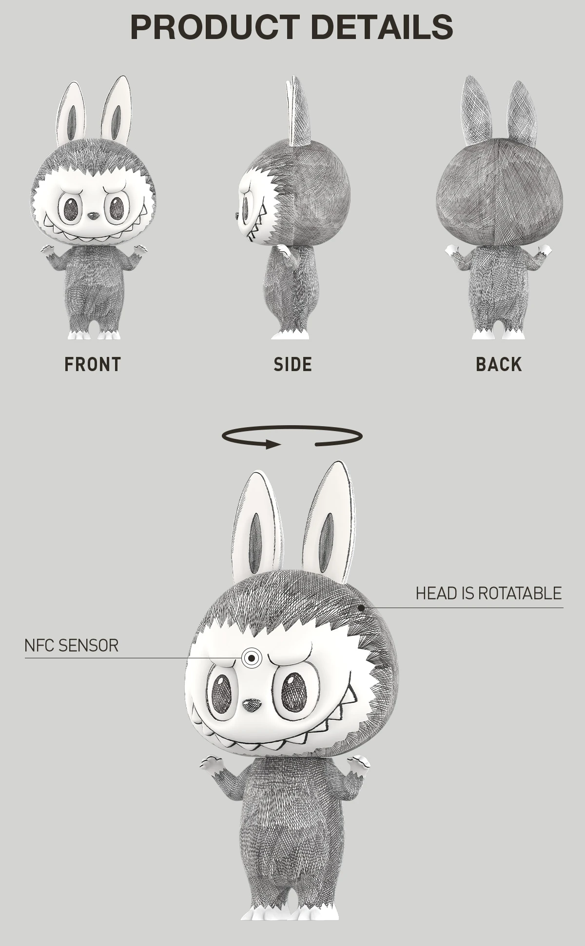 MEGA LABUBU 1000% Sketch - Image 11