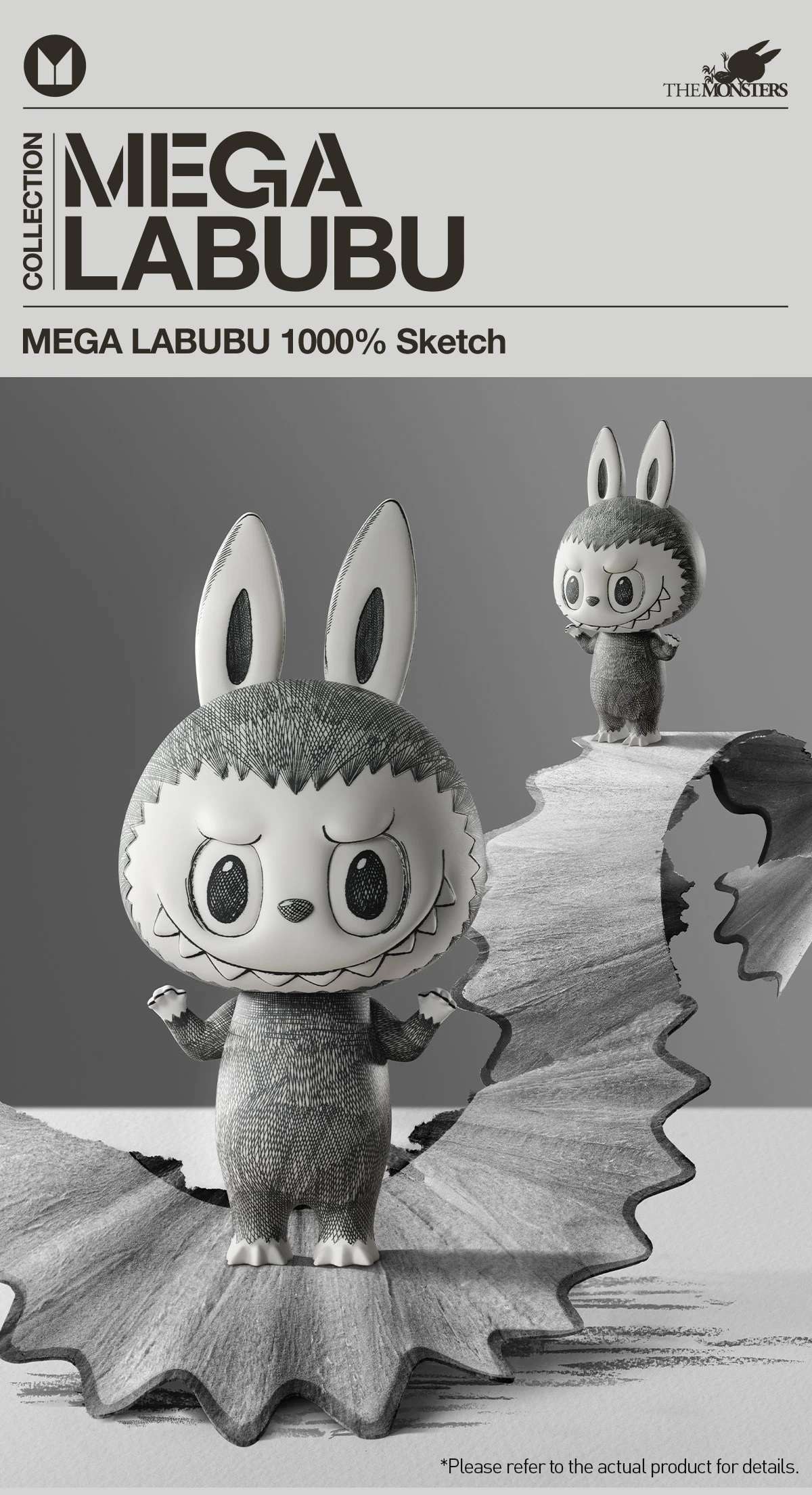 MEGA LABUBU 1000% Sketch - Image 9