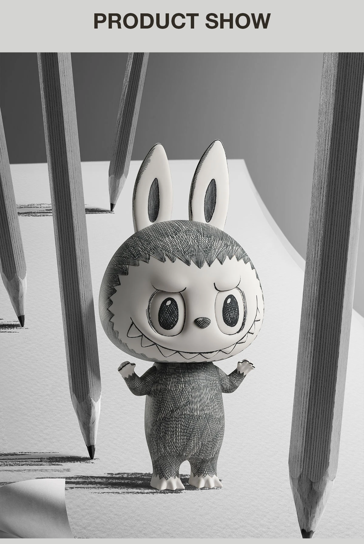 MEGA LABUBU 1000% Sketch - Image 13