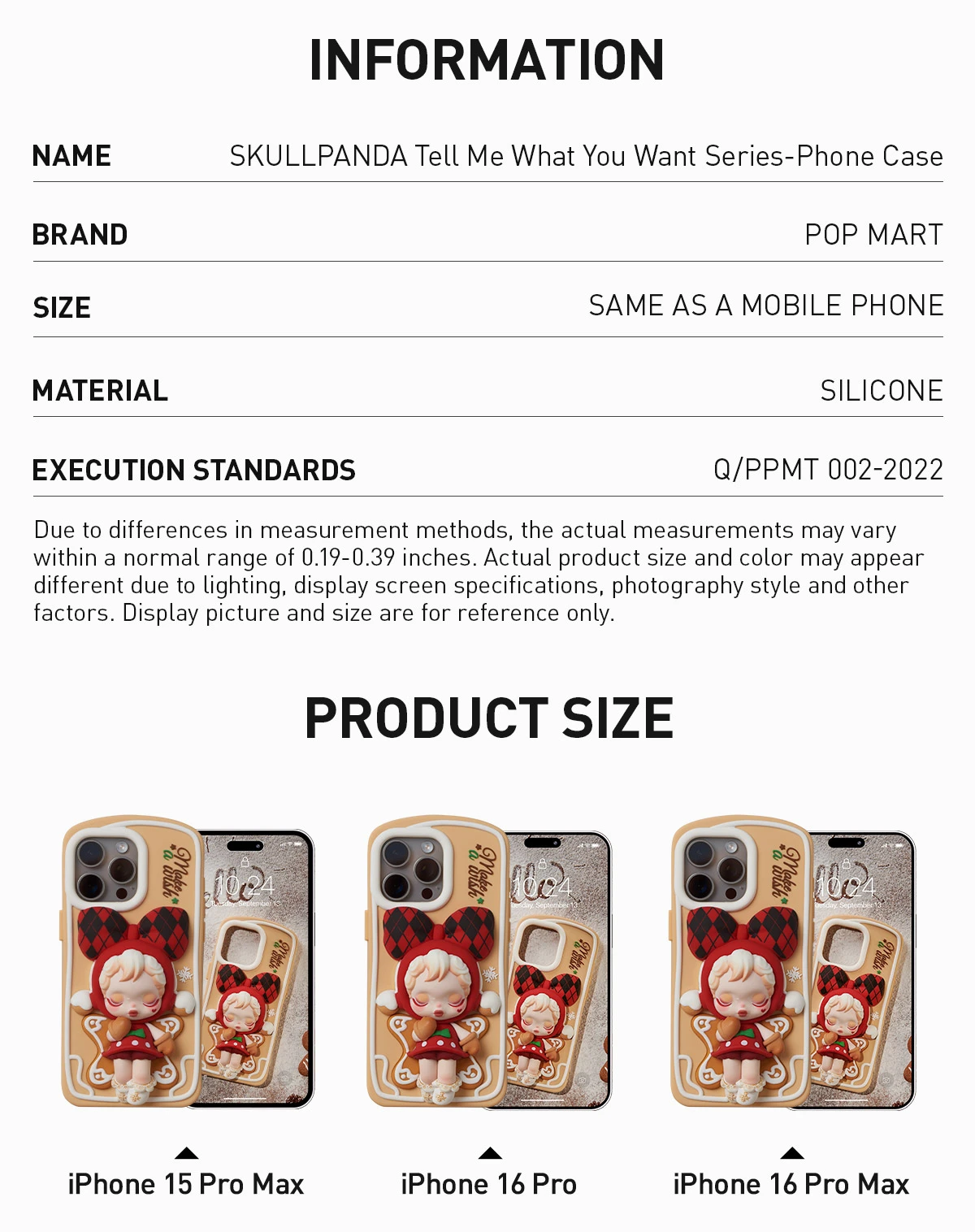 SKULLPANDA Tell Me What You Want Series-Phone Case - Image 7