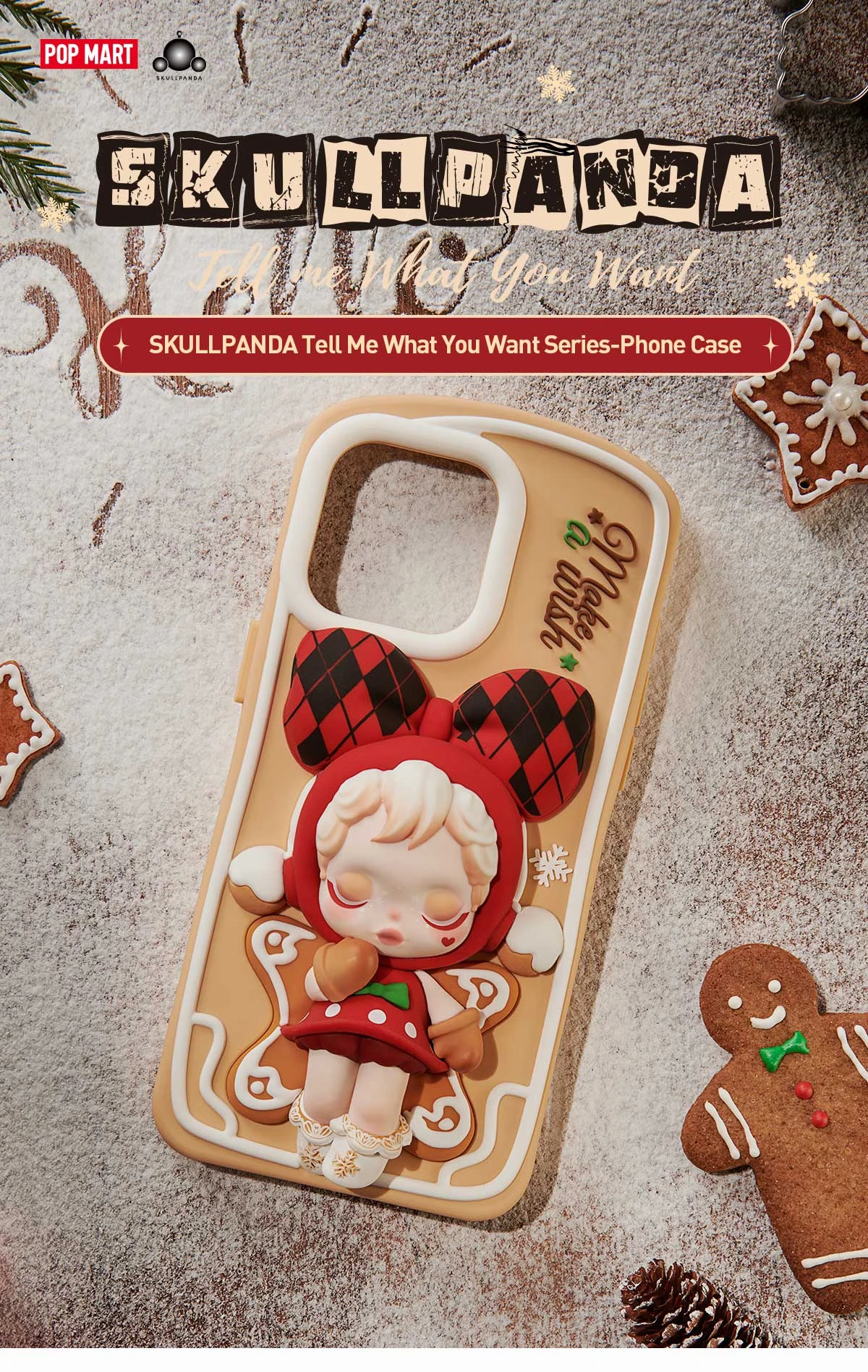 SKULLPANDA Tell Me What You Want Series-Phone Case - Image 6