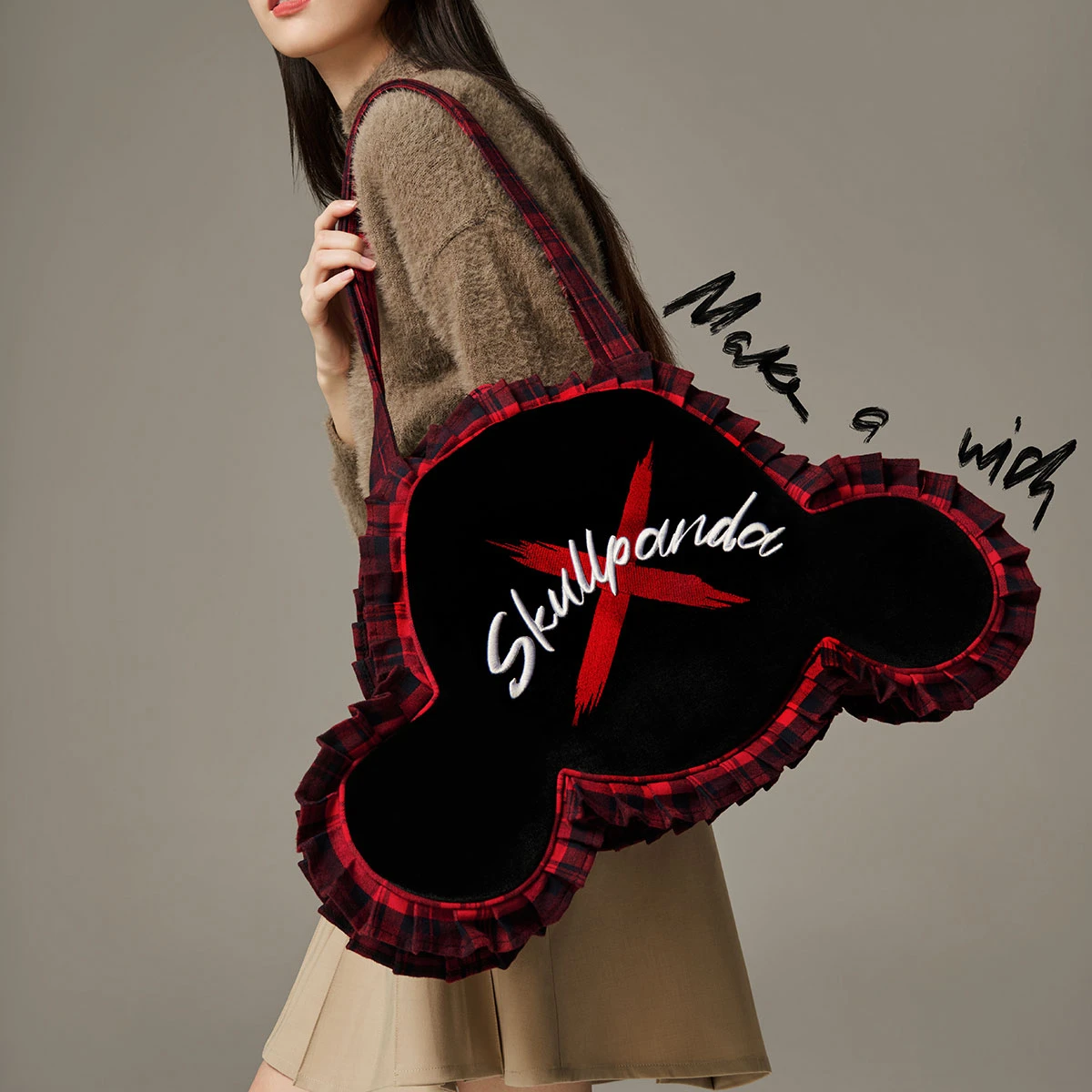 SKULLPANDA Tell Me What You Want Series Shoulder Bag - Image 4