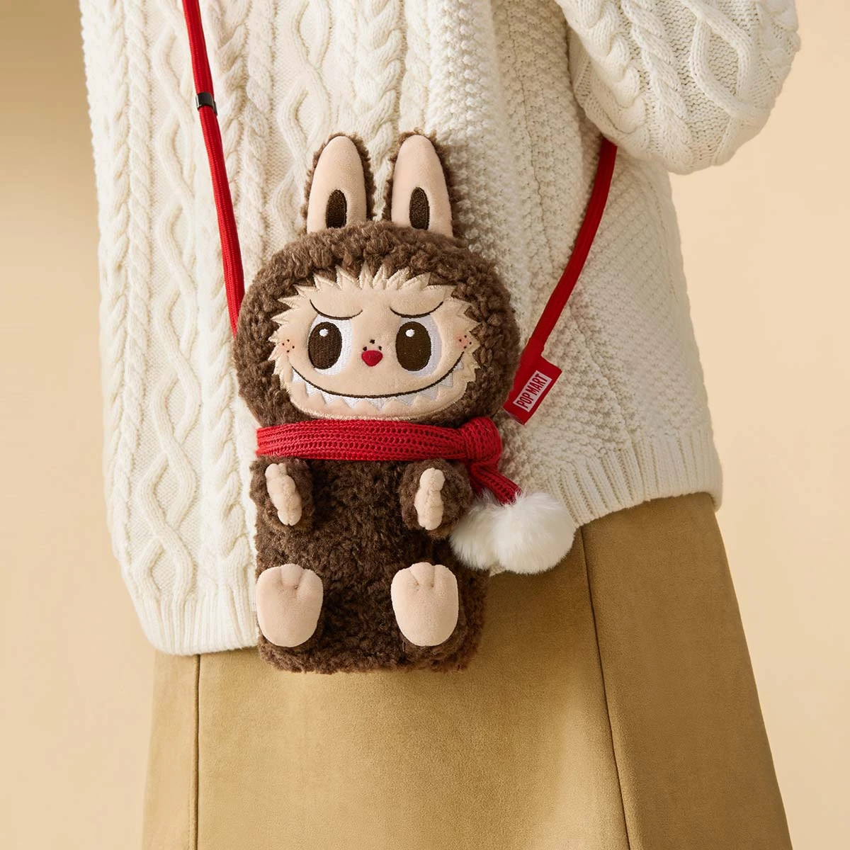 THE MONSTERS Classic Series-Plush Doll Shoulder Bag - Image 3