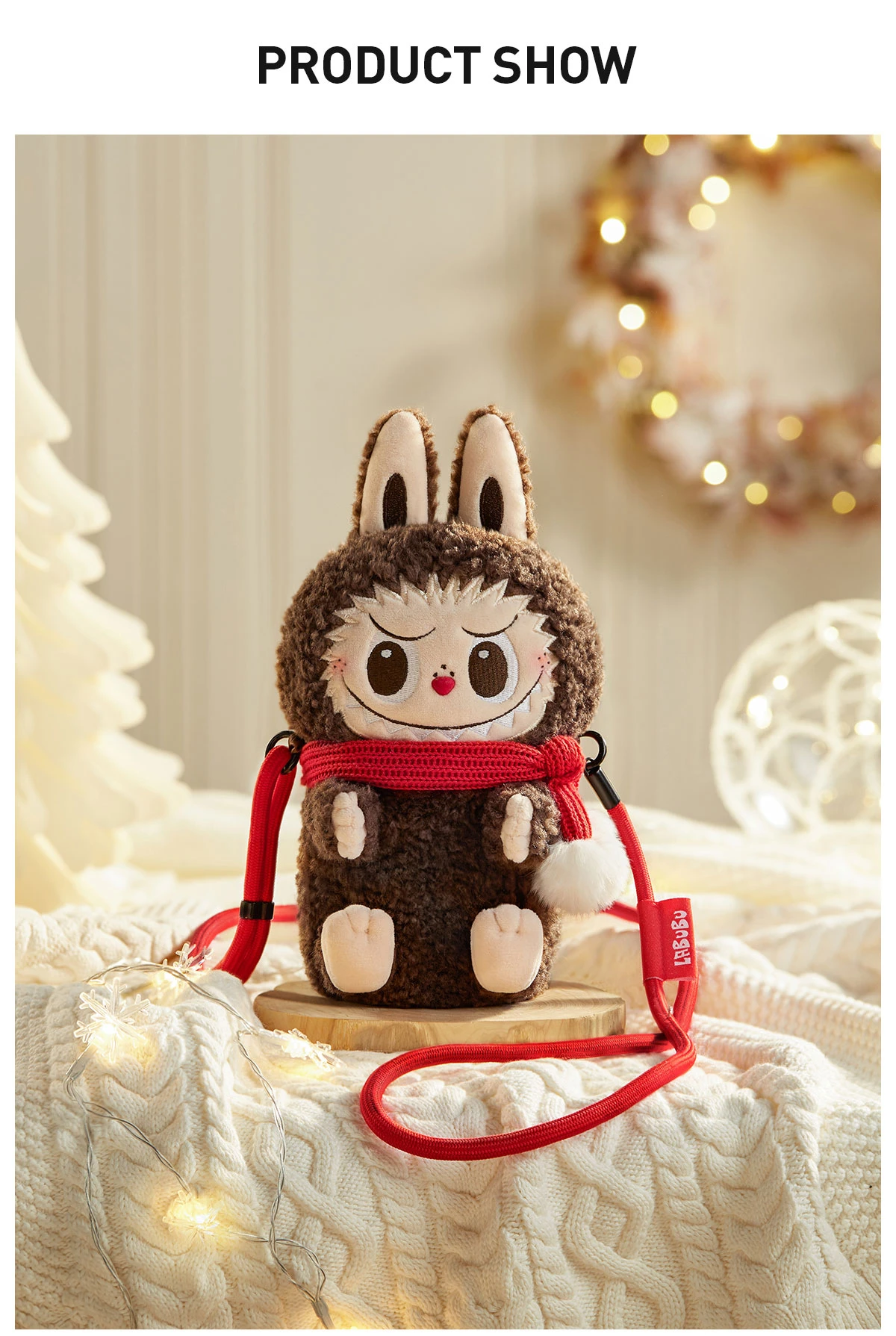 THE MONSTERS Classic Series-Plush Doll Shoulder Bag - Image 7