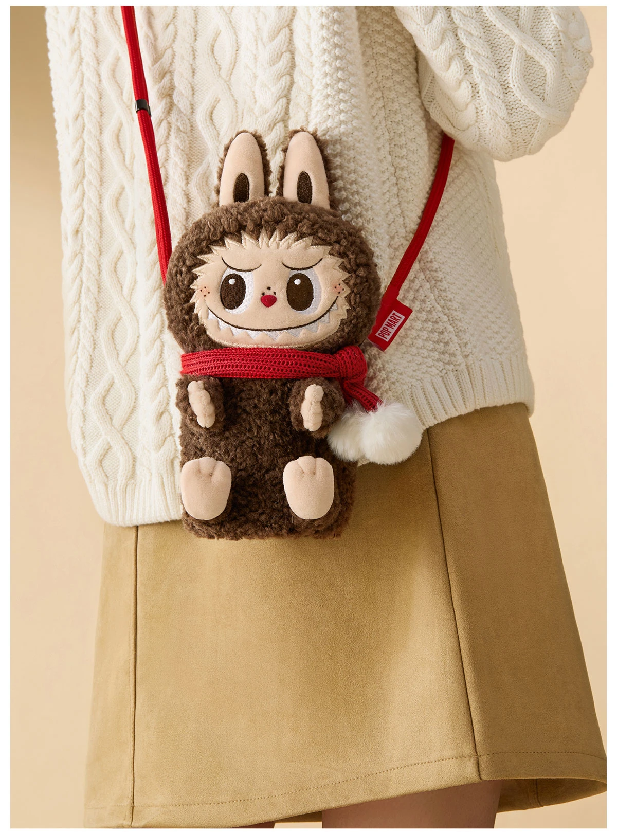 THE MONSTERS Classic Series-Plush Doll Shoulder Bag - Image 8
