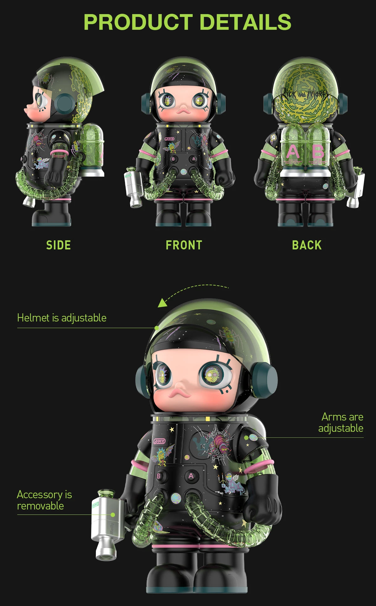 MEGA SPACE MOLLY 400% Rick And Morty - Image 8