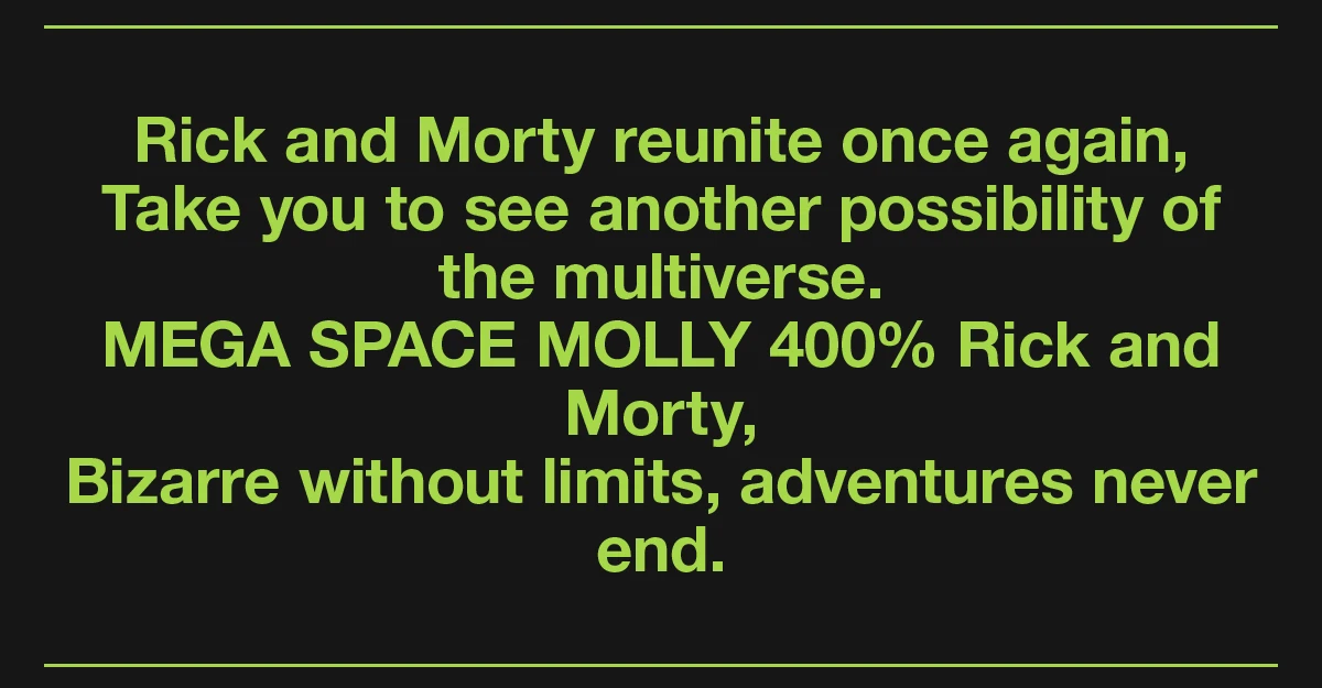 MEGA SPACE MOLLY 400% Rick And Morty - Image 11