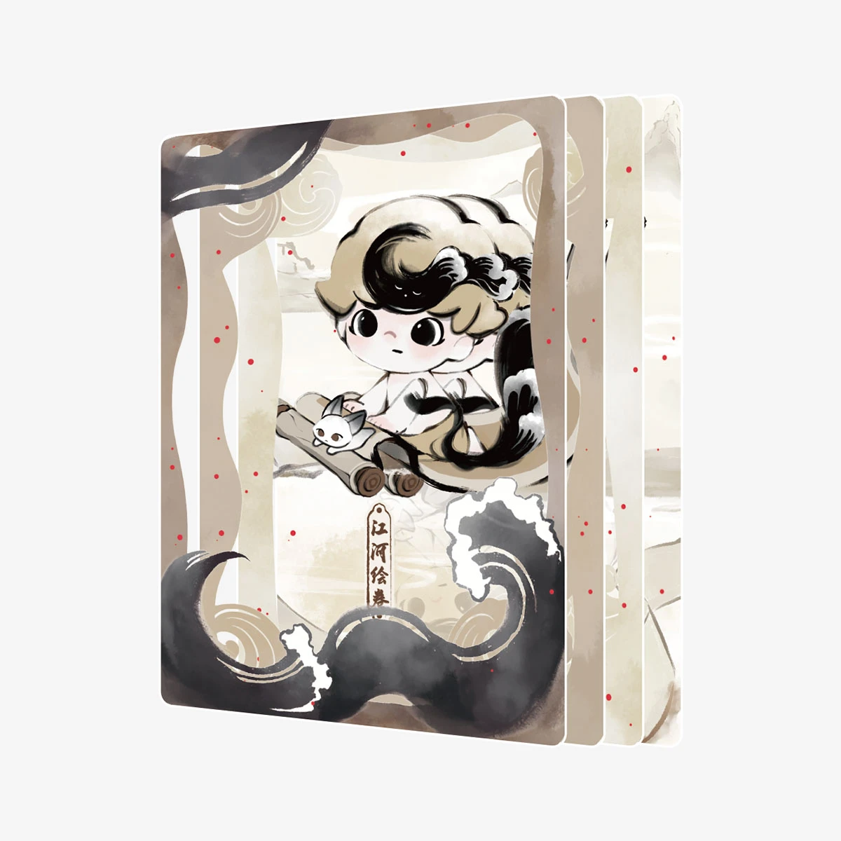 DIMOO Stories In The Cup Series Figures Art Collection Cards - Image 11