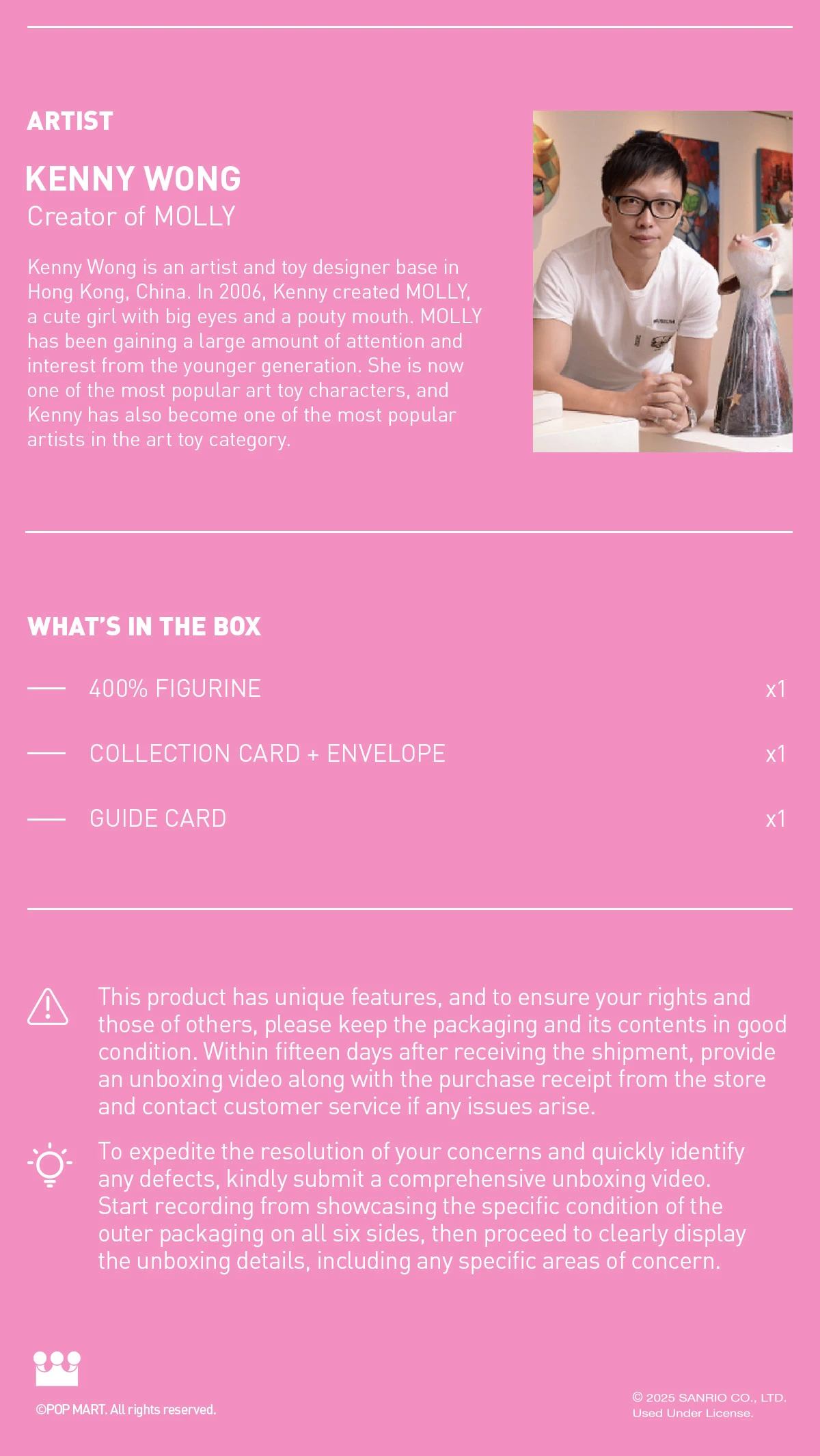 MEGA SPACE MOLLY 400% Hello Kitty And Friends Series - Image 18