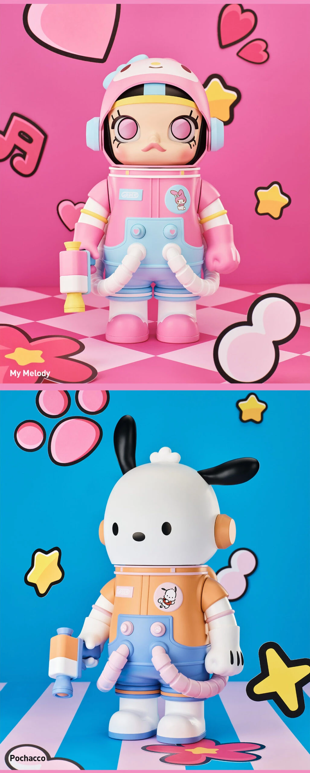 MEGA SPACE MOLLY 400% Hello Kitty And Friends Series - Image 16