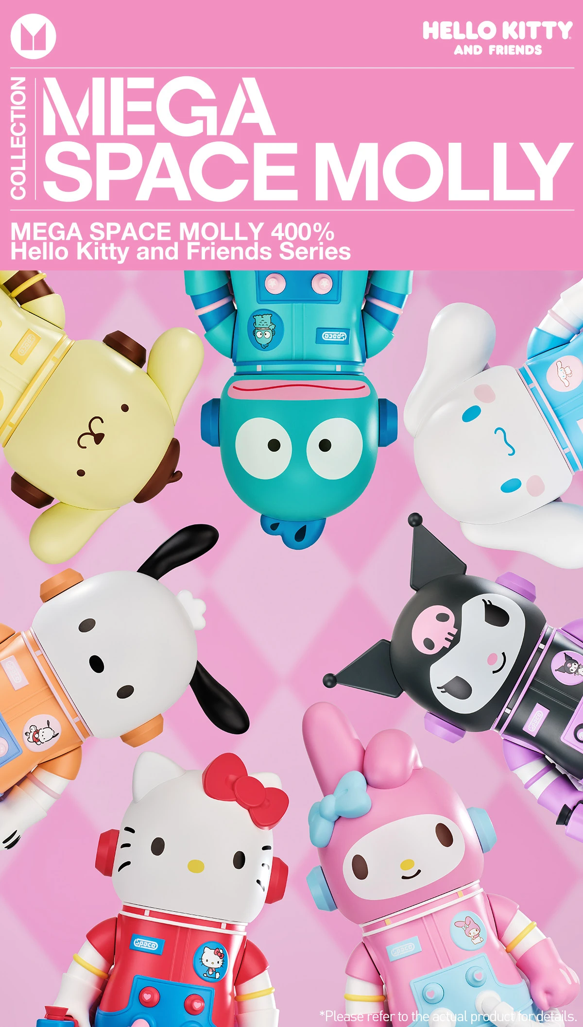 MEGA SPACE MOLLY 400% Hello Kitty And Friends Series - Image 11