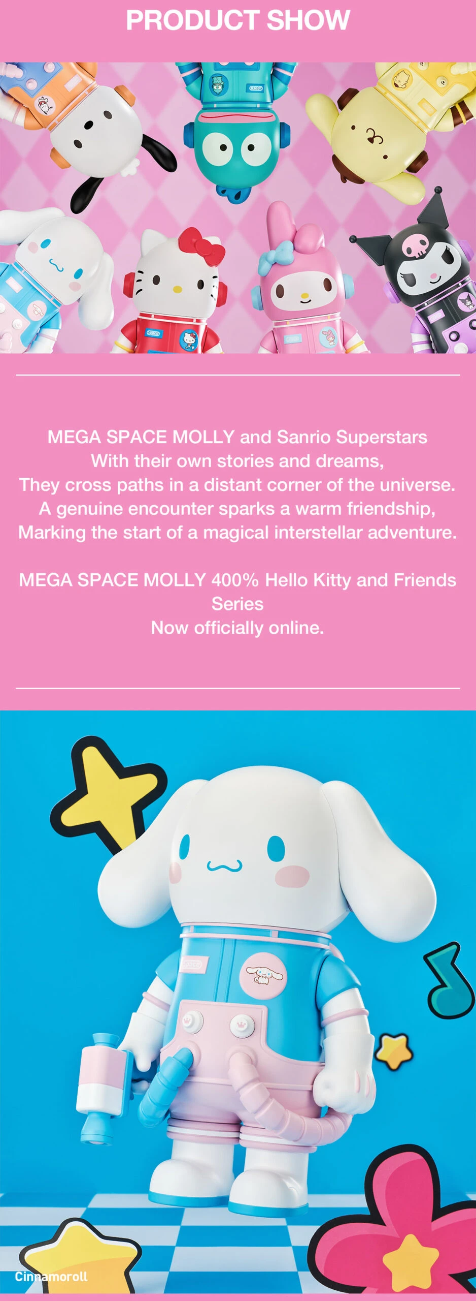 MEGA SPACE MOLLY 400% Hello Kitty And Friends Series - Image 14