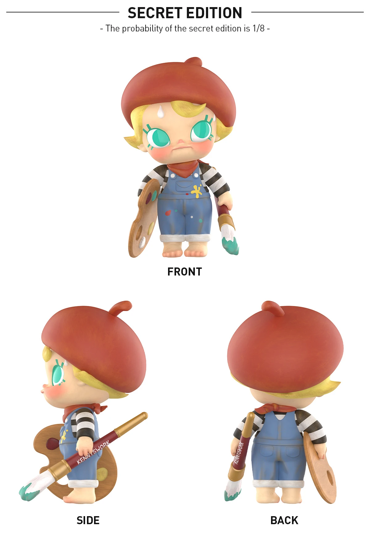 Baby Molly Future Painter Figurine - Image 13