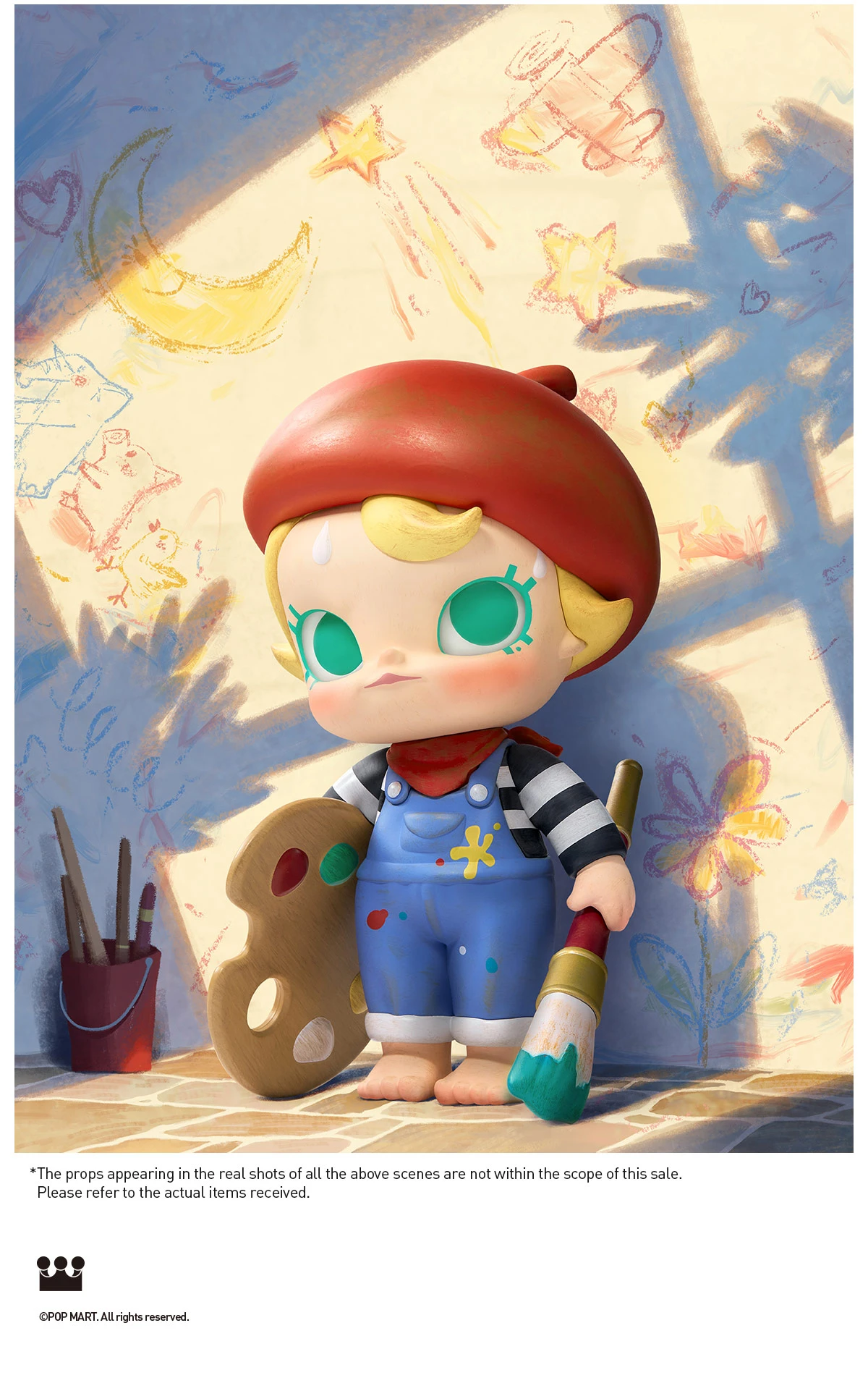 Baby Molly Future Painter Figurine - Image 18
