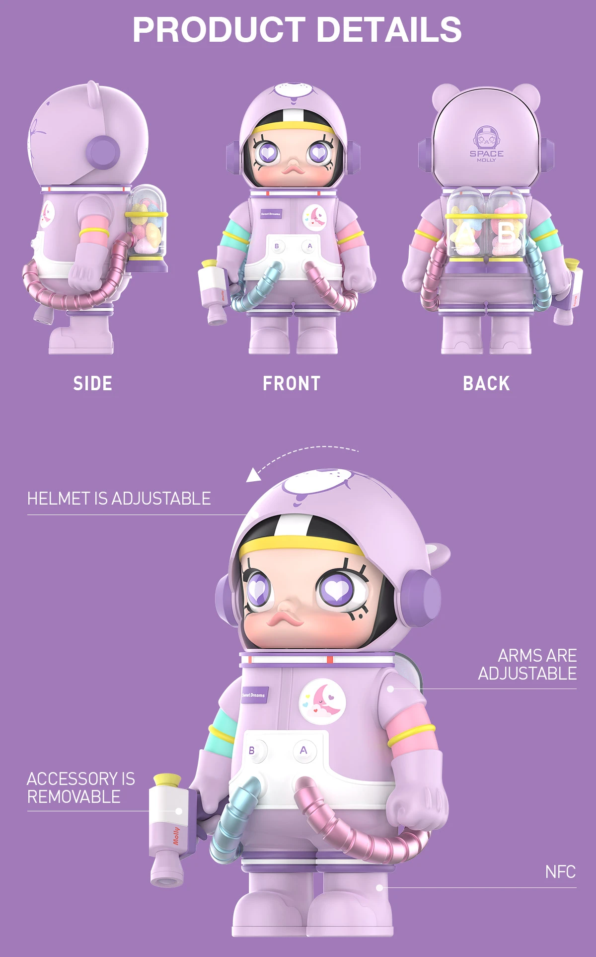 MEGA SPACE MOLLY 1000% Sweet Dream Bears - Image 12