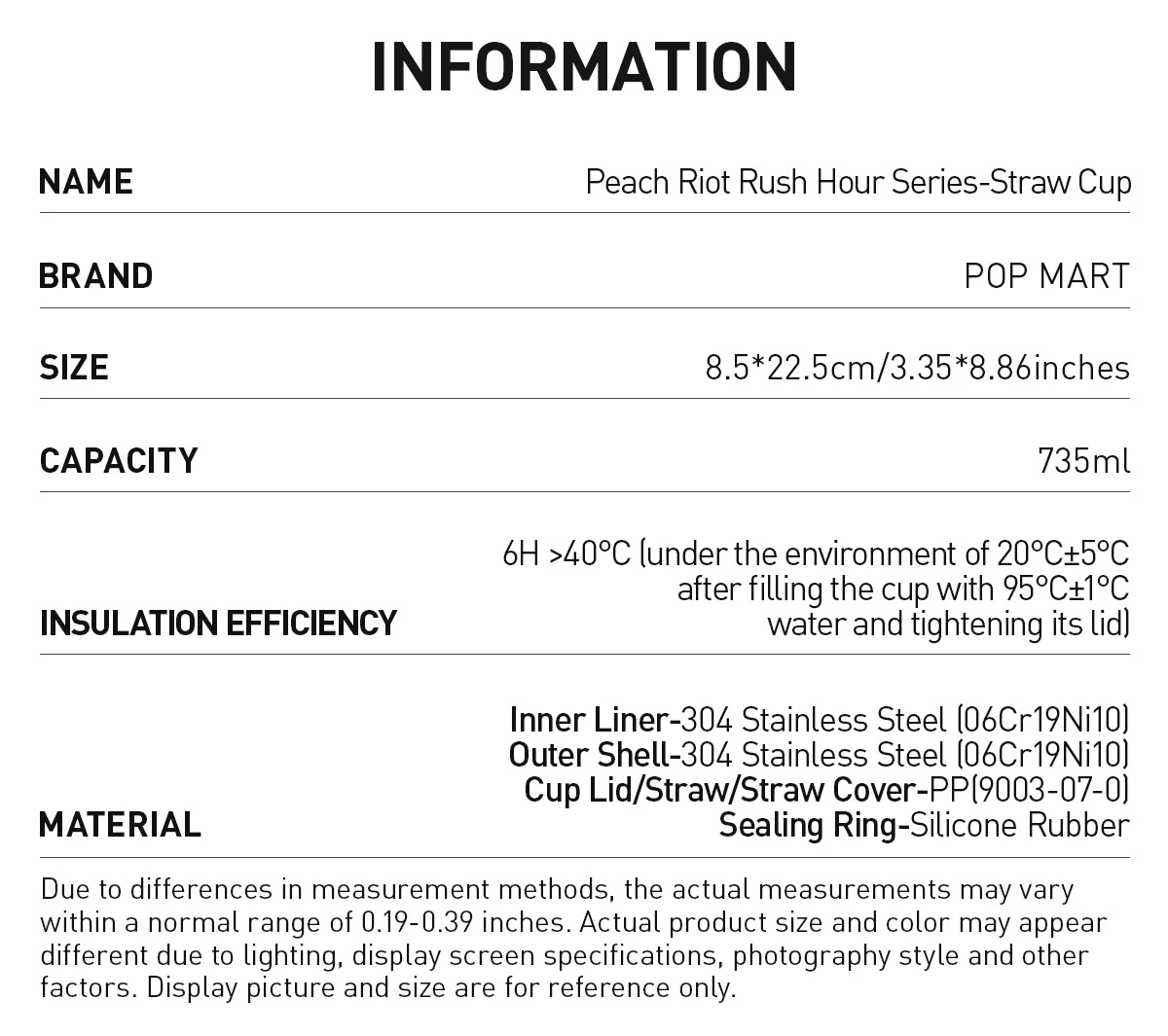 Peach Riot Rush Hour Series-Straw Cup - Image 7