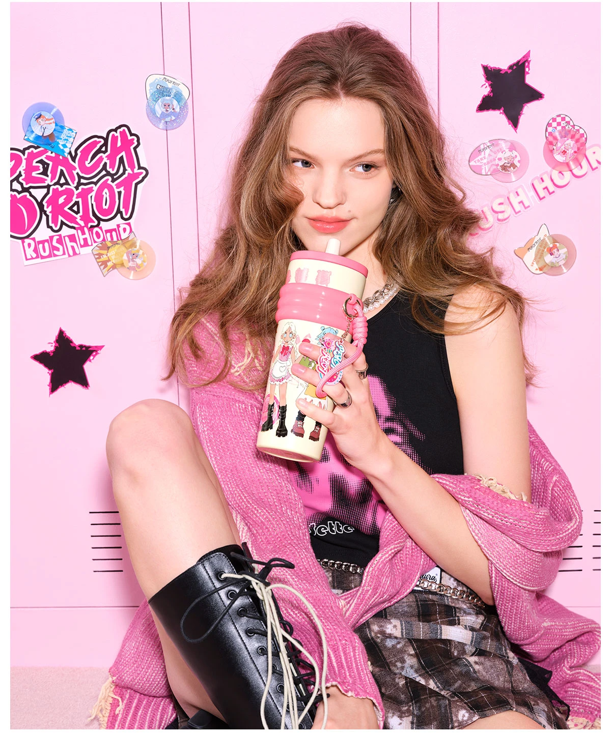 Peach Riot Rush Hour Series-Straw Cup - Image 10