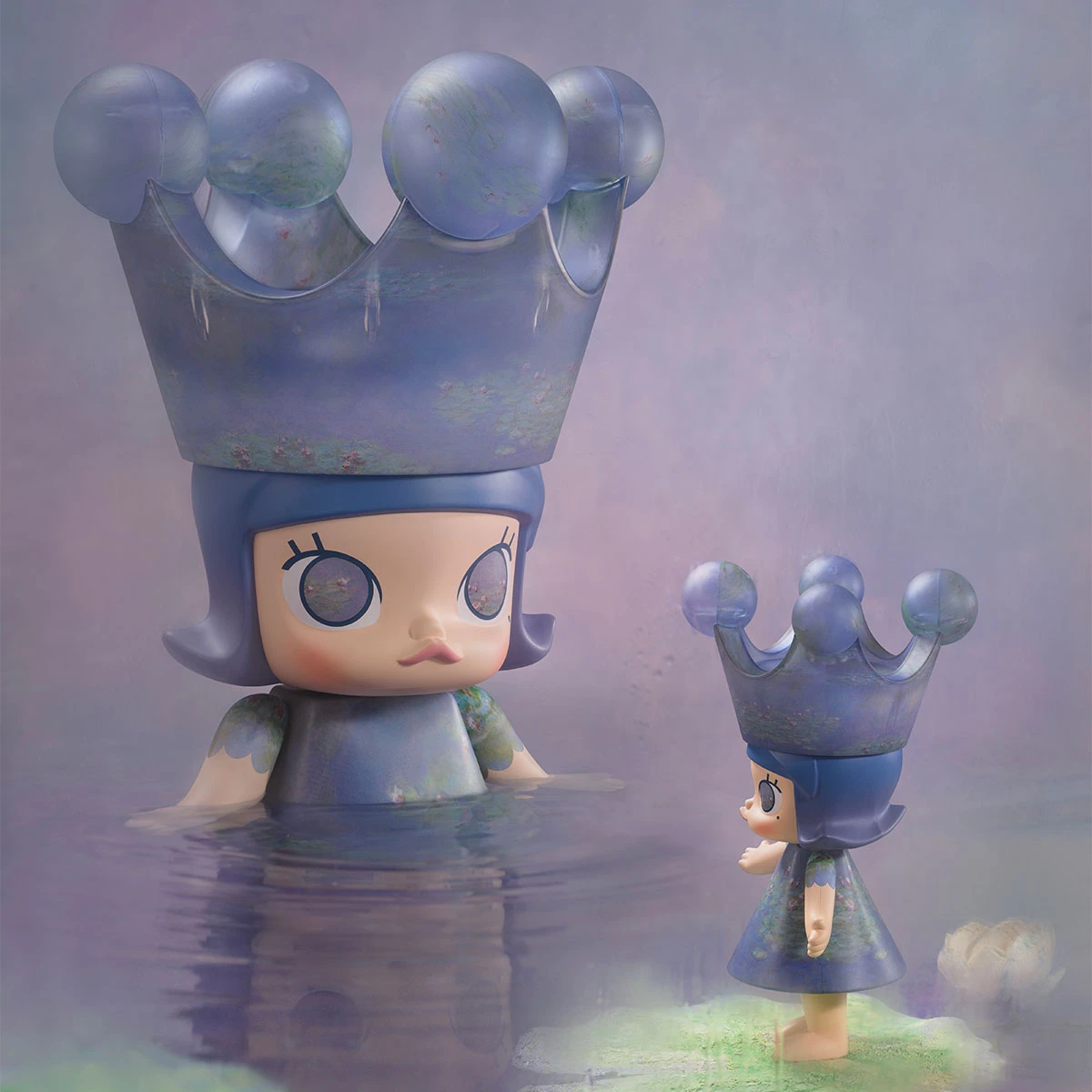 MEGA ROYAL MOLLY 1000% Monet-Les Nymphéas - Image 8