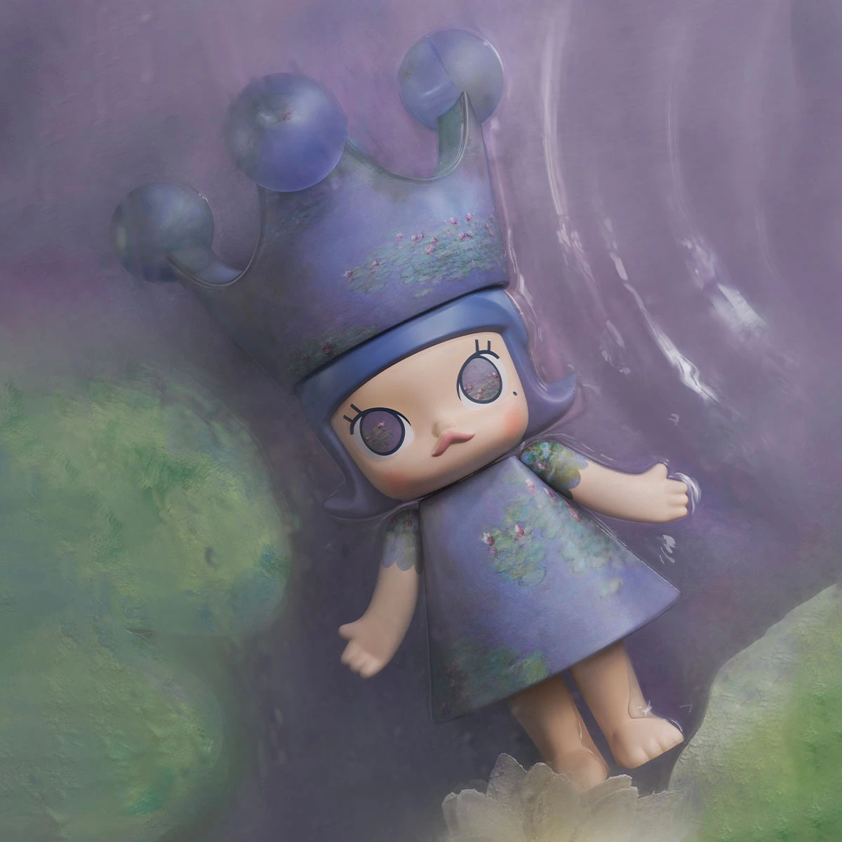 MEGA ROYAL MOLLY 400% Monet-Les Nymphéas - Image 8