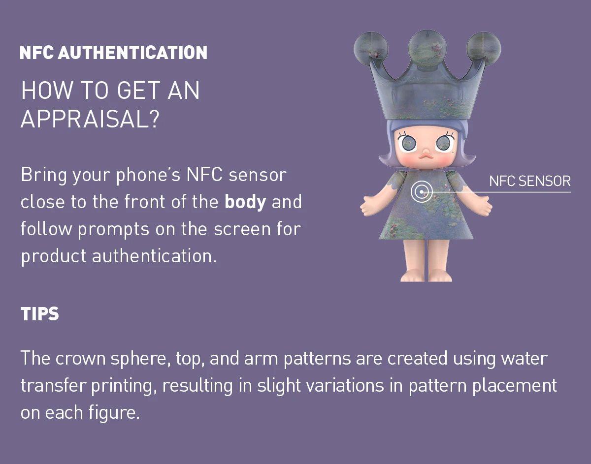 MEGA ROYAL MOLLY 1000% Monet-Les Nymphéas - Image 17