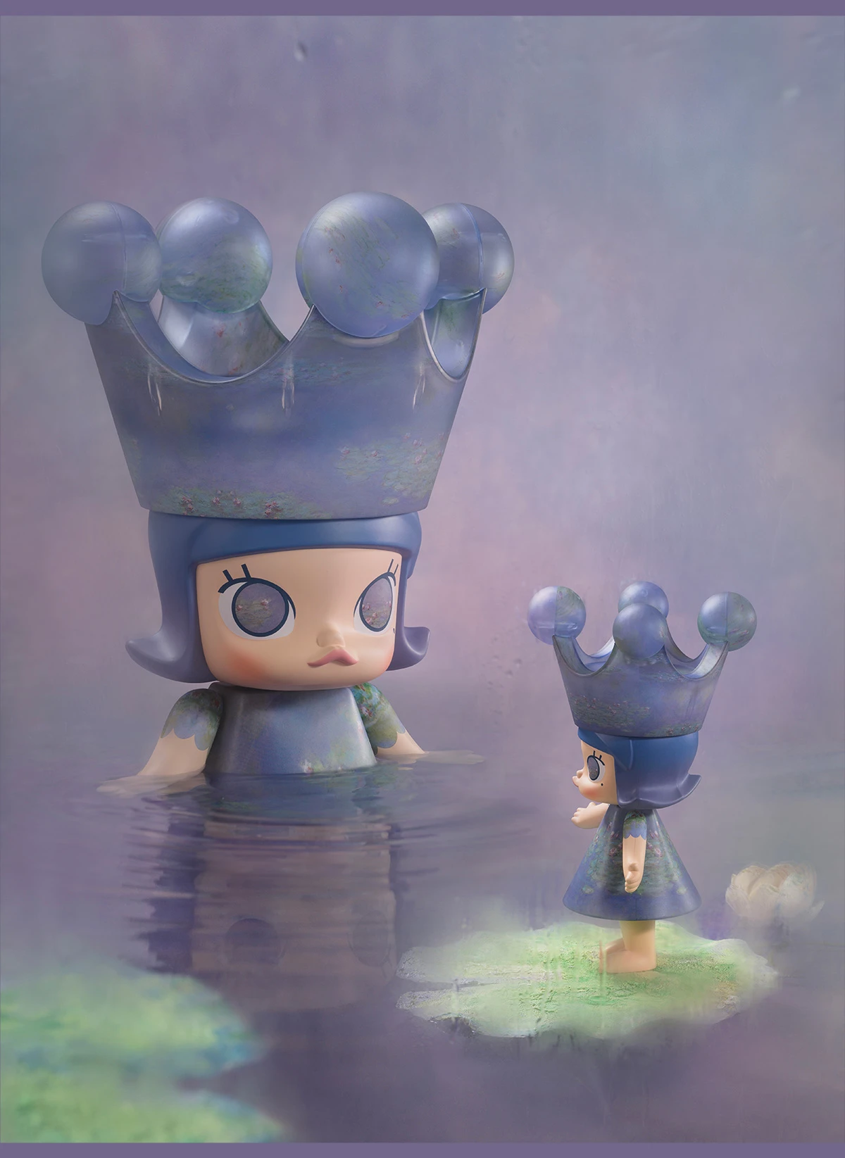 MEGA ROYAL MOLLY 1000% Monet-Les Nymphéas - Image 15