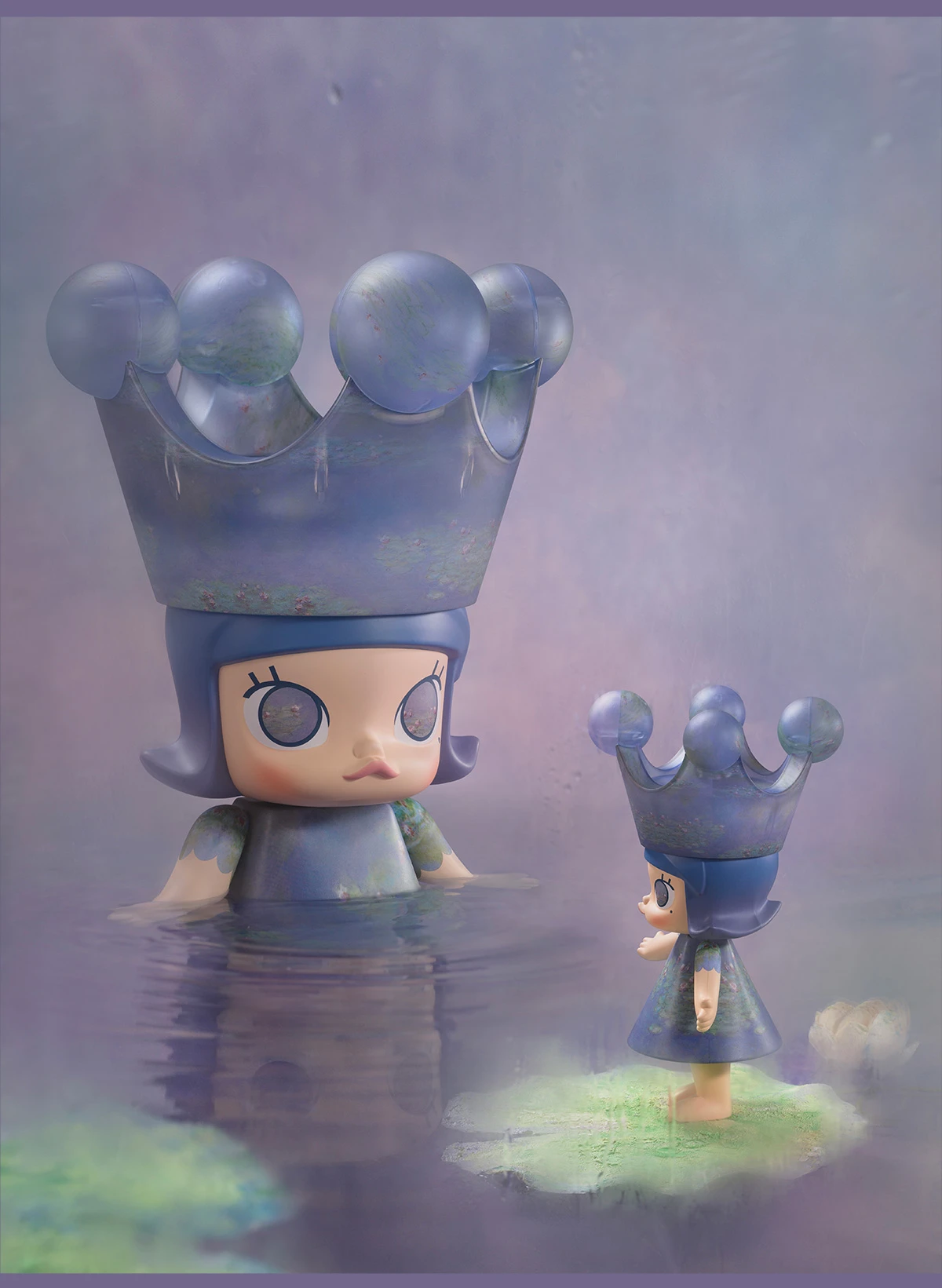 MEGA ROYAL MOLLY 400% Monet-Les Nymphéas - Image 14