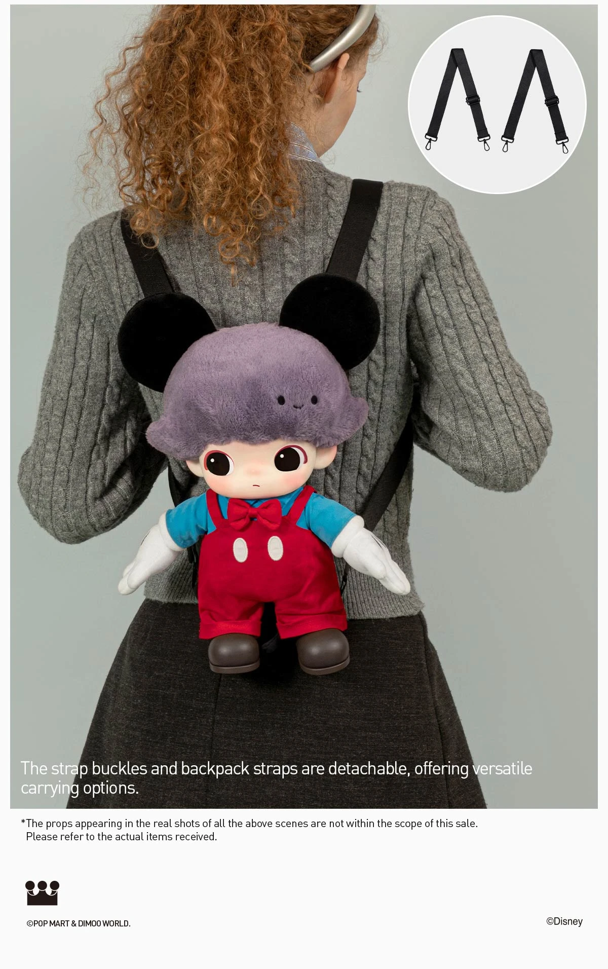 DIMOO WORLD × DISNEY Series-Mickey Vinyl Plush Bag - Image 17