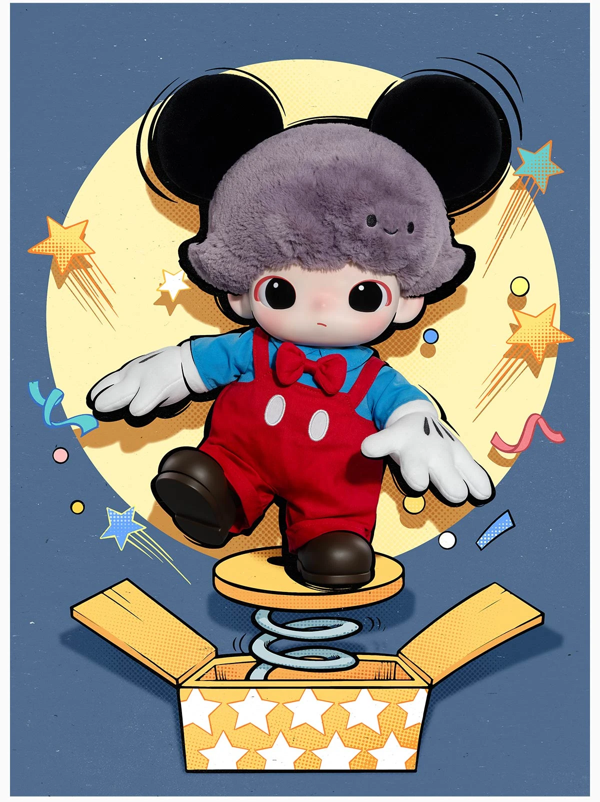 DIMOO WORLD × DISNEY Series-Mickey Vinyl Plush Bag - Image 14