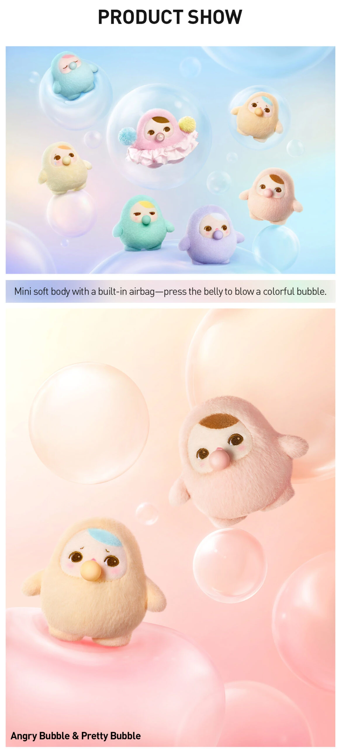 PUCKY BEANIE BUBBLE UP SERIES-Plush Pendant Blind Box - Image 15