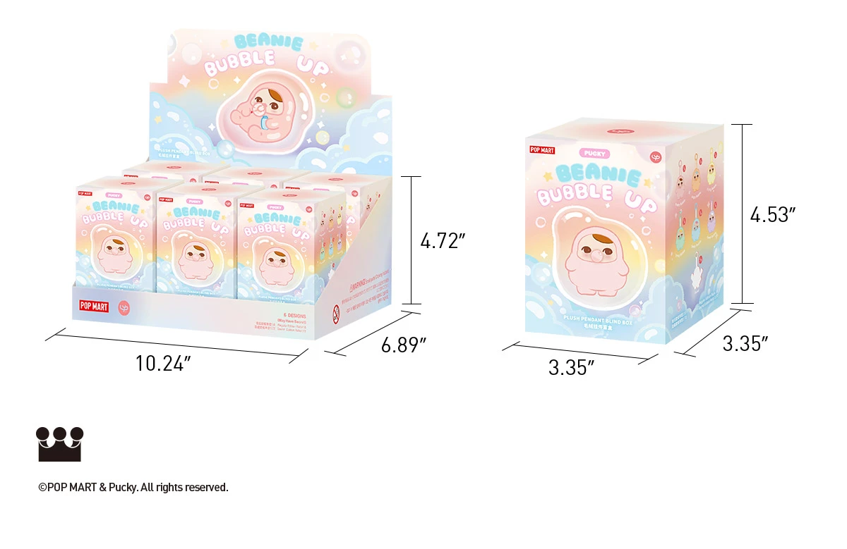 PUCKY BEANIE BUBBLE UP SERIES-Plush Pendant Blind Box - Image 18