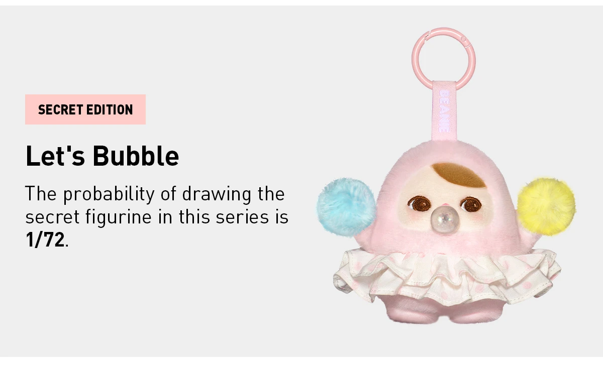 PUCKY BEANIE BUBBLE UP SERIES-Plush Pendant Blind Box - Image 11